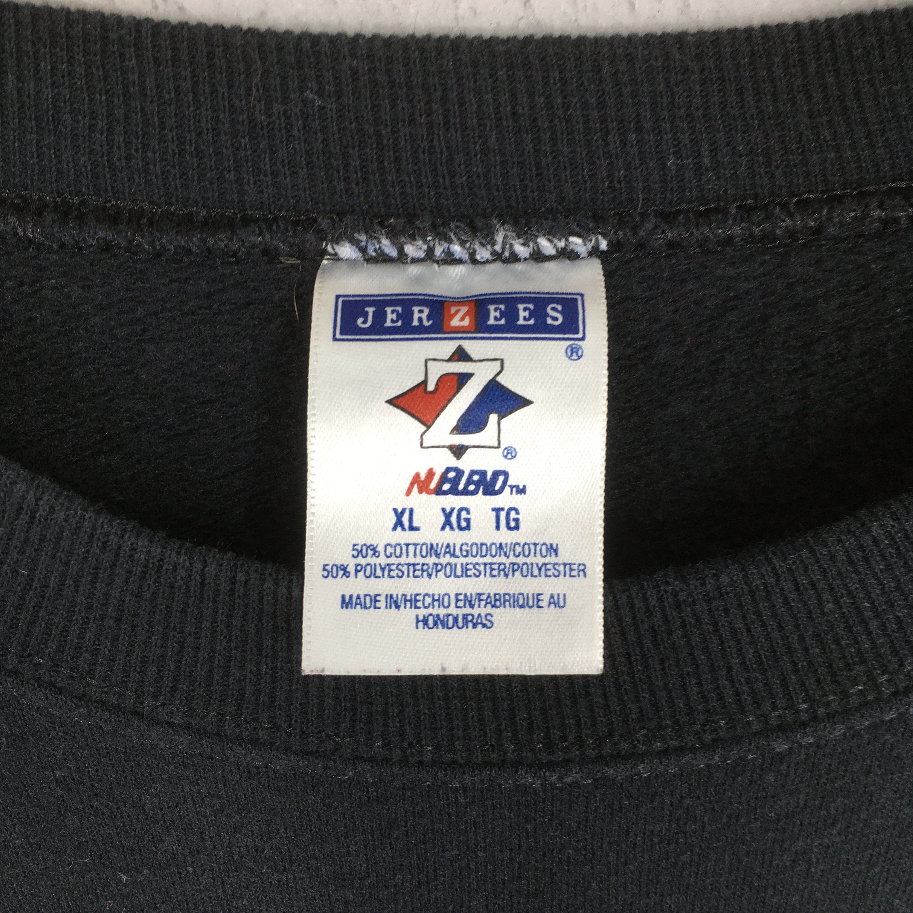Jerzees Vintage 90s D.P. Rodea Custom Works Black Sweatshirts XLarge Size US XL / EU 56 / 4 - 5 Thumbnail