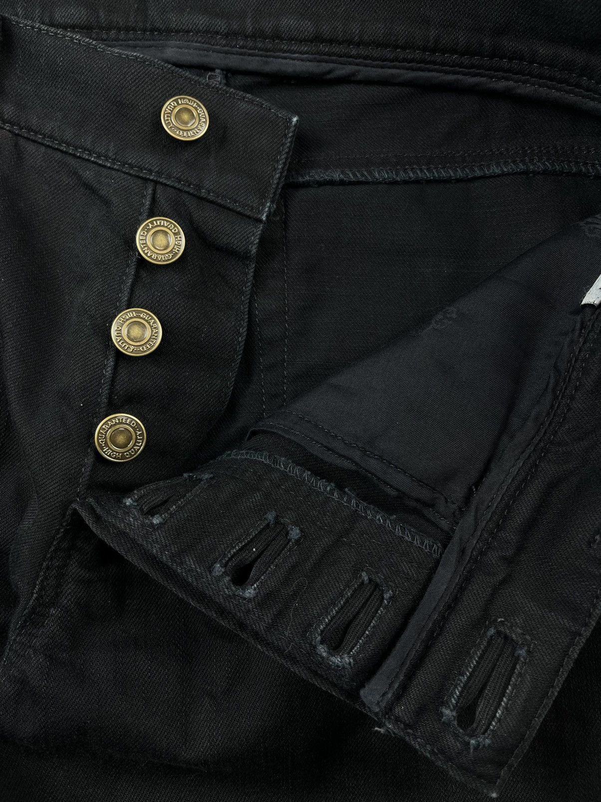 Chrome Hearts Chrome Hearts Vintage Skinny Fleur Knee Denim Jeans Altered Size US 32 / EU 48 - 13 Thumbnail
