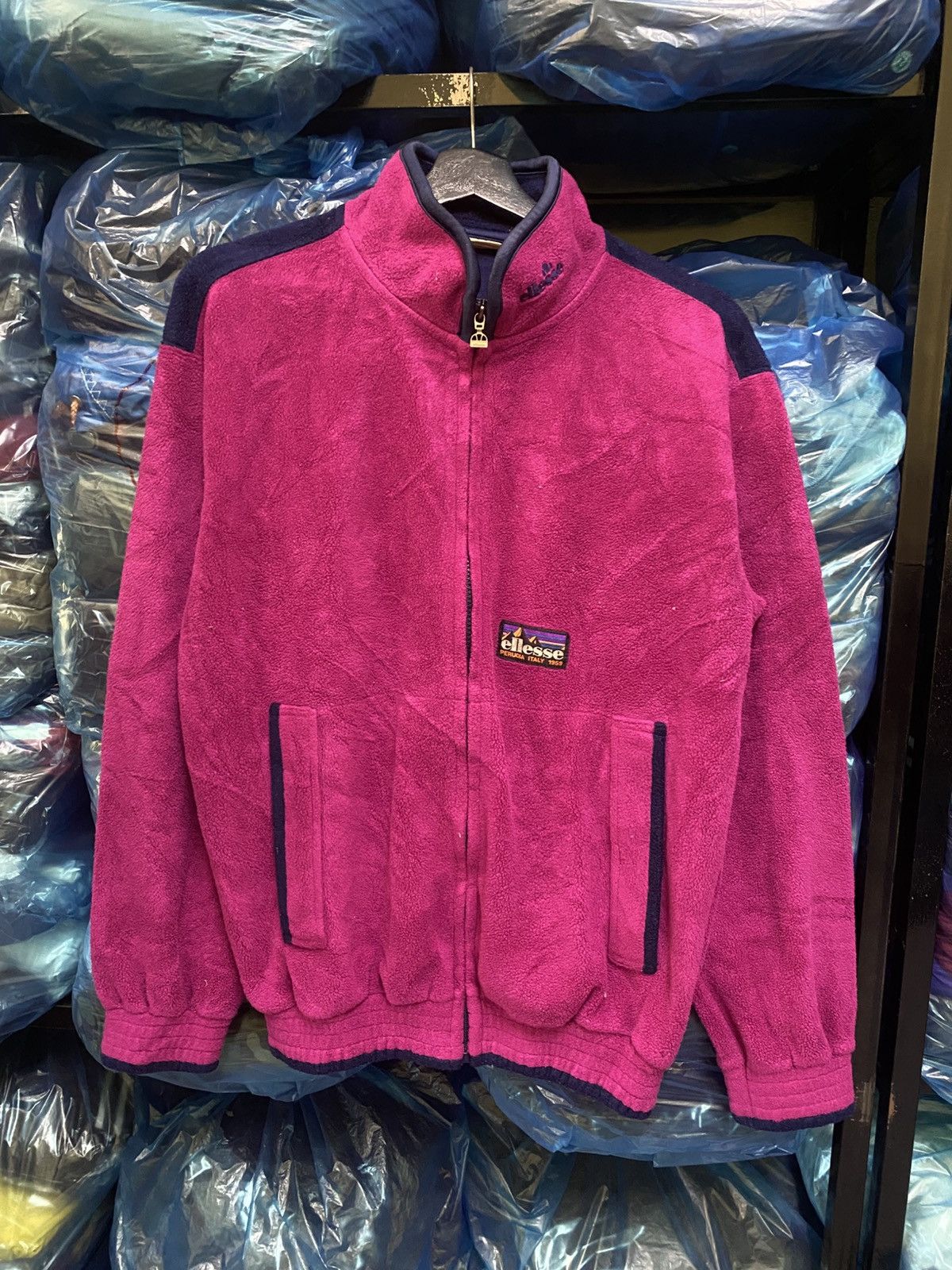 Ellesse × Goldwin VINTAGE ELLESSE BY GOLDWIN FLEECE JACKET Size US M / EU 48-50 / 2 - 3 Thumbnail