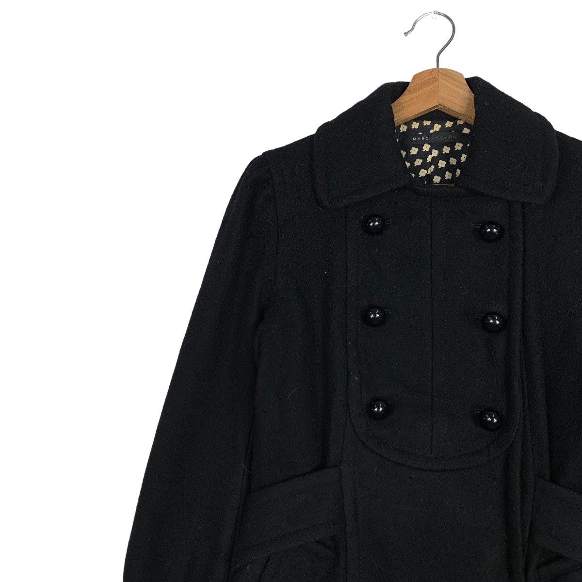Marc Jacobs MARC JACOBS Double Breasted Wool Coat #0223-C10 Size S / US 4 / IT 40 - 7 Thumbnail