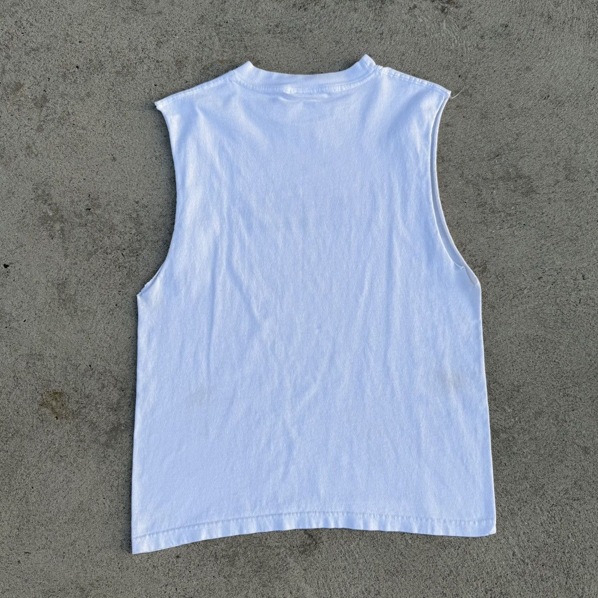 Vintage Vintage 90’s Porn Star Miami Sleeveless Cutoff T-Shirt Size US L / EU 52-54 / 3 - 14 Thumbnail