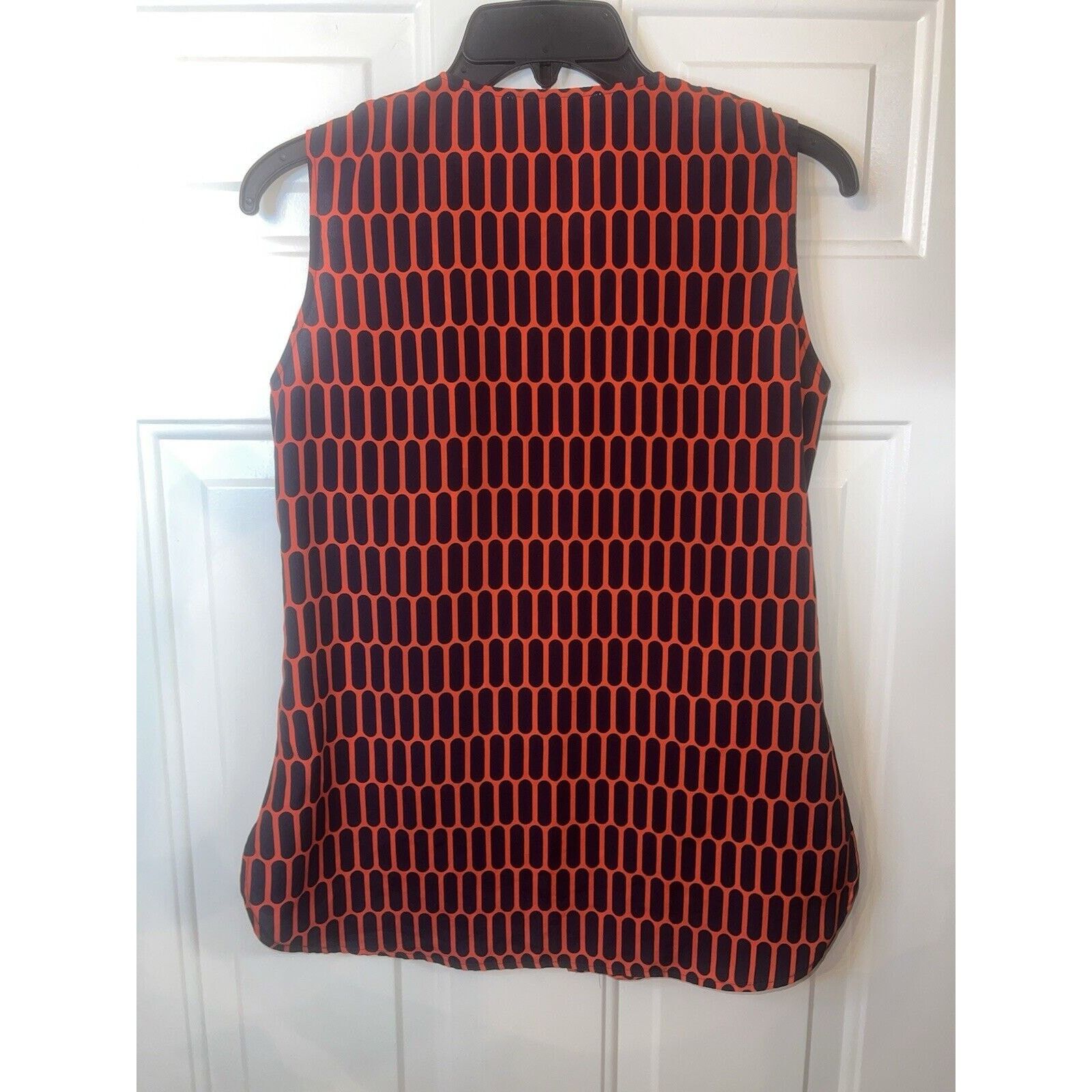 Michael Kors Michael Kors Sleeveless Blouse Women's Size 2 Blue Orange Size XS / US 0-2 / IT 36-38 - 6 Thumbnail