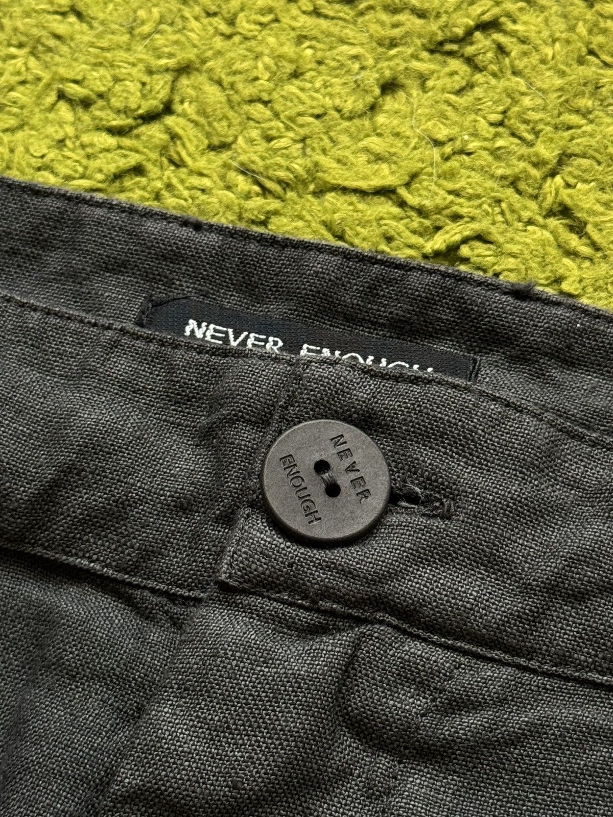 Army Of Me Never Enough avant garde linen cargo pants Size 28" / US 6 / IT 42 - 5 Thumbnail