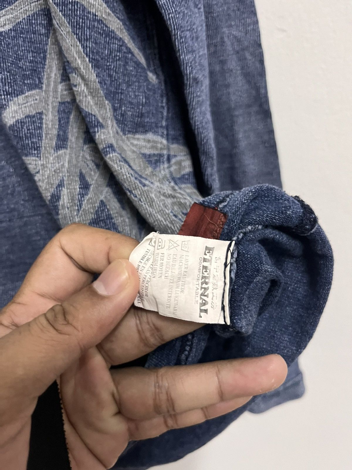 Eternal eternal japan karakuri tamashi indigo tee Size US M / EU 48-50 / 2 - 7 Thumbnail