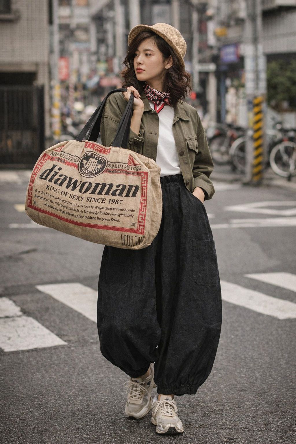Japanese Brand Vintage Japanese Brand d.i.a Tote Bag Size ONE SIZE - 1 Thumbnail