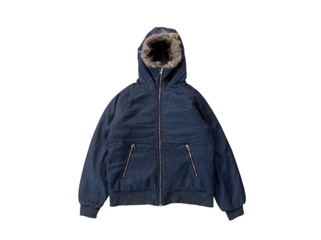 If Six Was Nine × Japanese Brand × Le Grande Bleu (L.G.B.) Japanese Duck down Bomber Fur jacket Size US M / EU 48-50 / 2 - 1 Thumbnail