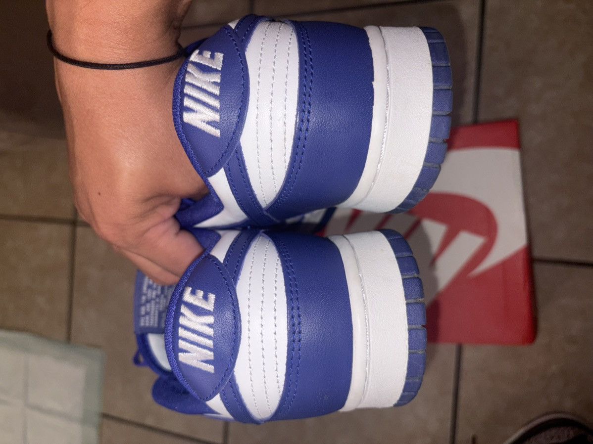 Nike Nike dunk low concord blue white size 11 supreme stussy Size US 11 / EU 44 - 3 Thumbnail