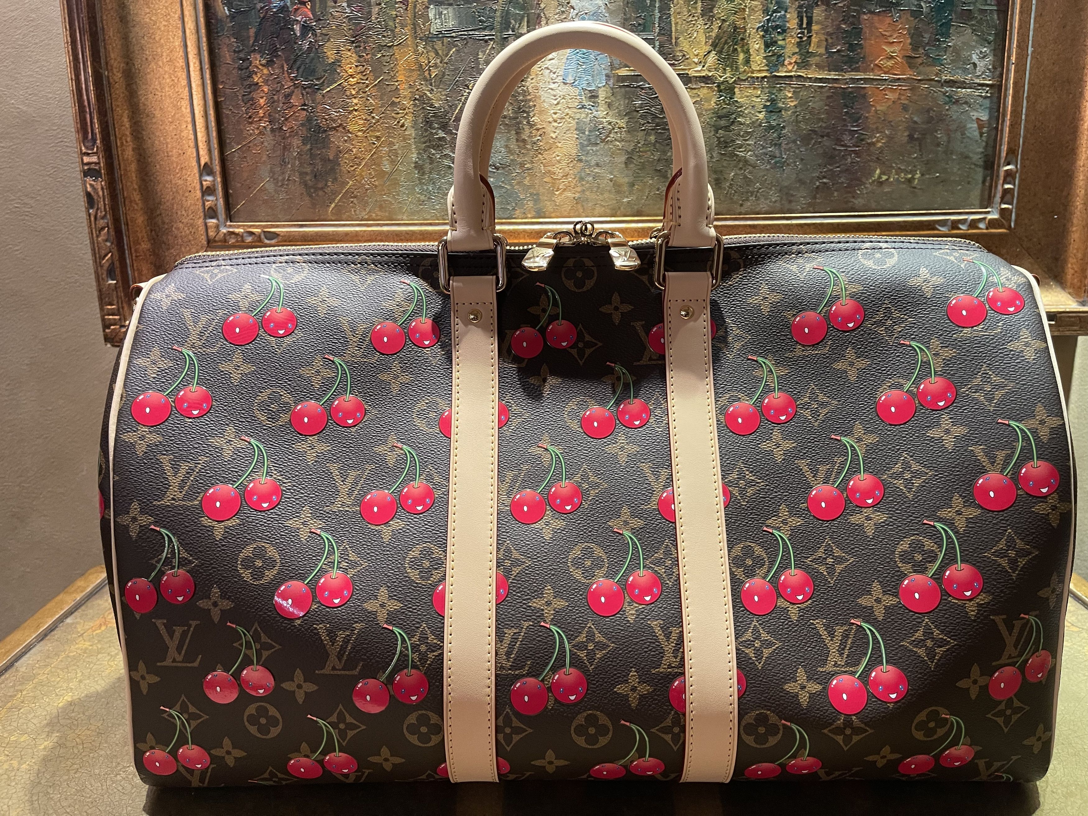 Louis Vuitton × Takashi Murakami LOUIS VUITTON x TAKASHI MURAKAMI CHERRY KEEPALL 45 Size ONE SIZE - 3 Thumbnail