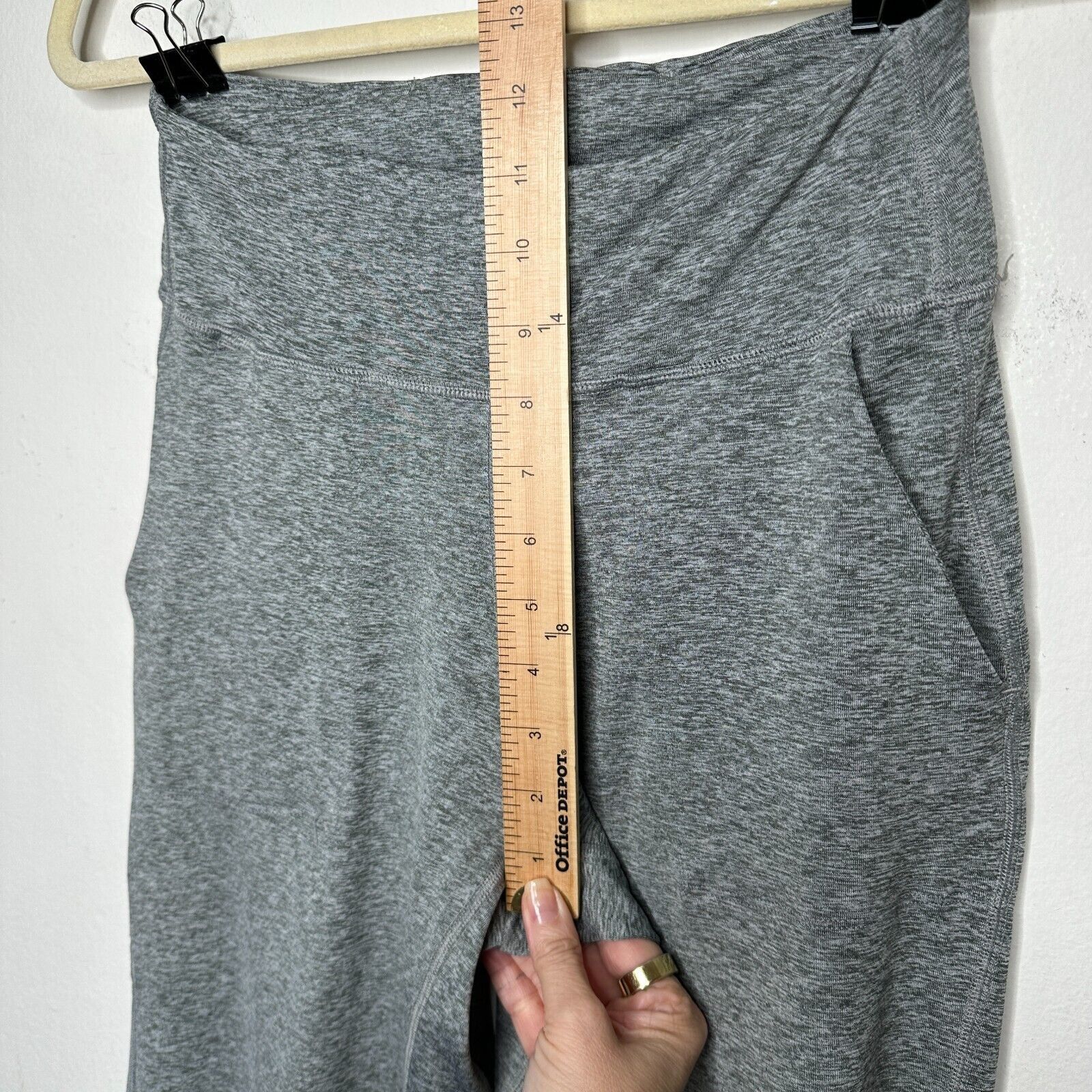 Other Gray Harem Fit High Waist ActiveFlex Jogger Pant Pockets S Size 27" / US 4 / IT 40 - 14 Thumbnail