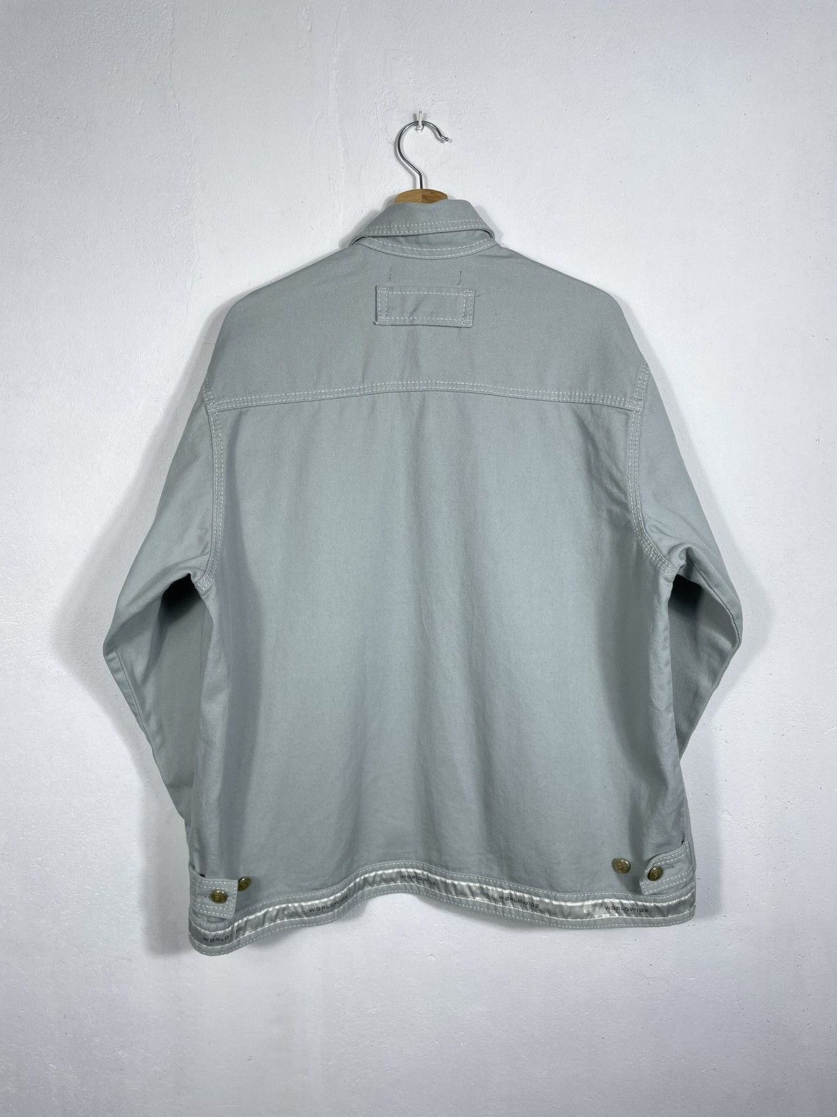 Eytys Eytys Denim Bomber Jacket Luxury Premium Skate Avant Garde Size US M / EU 48-50 / 2 - 7 Thumbnail