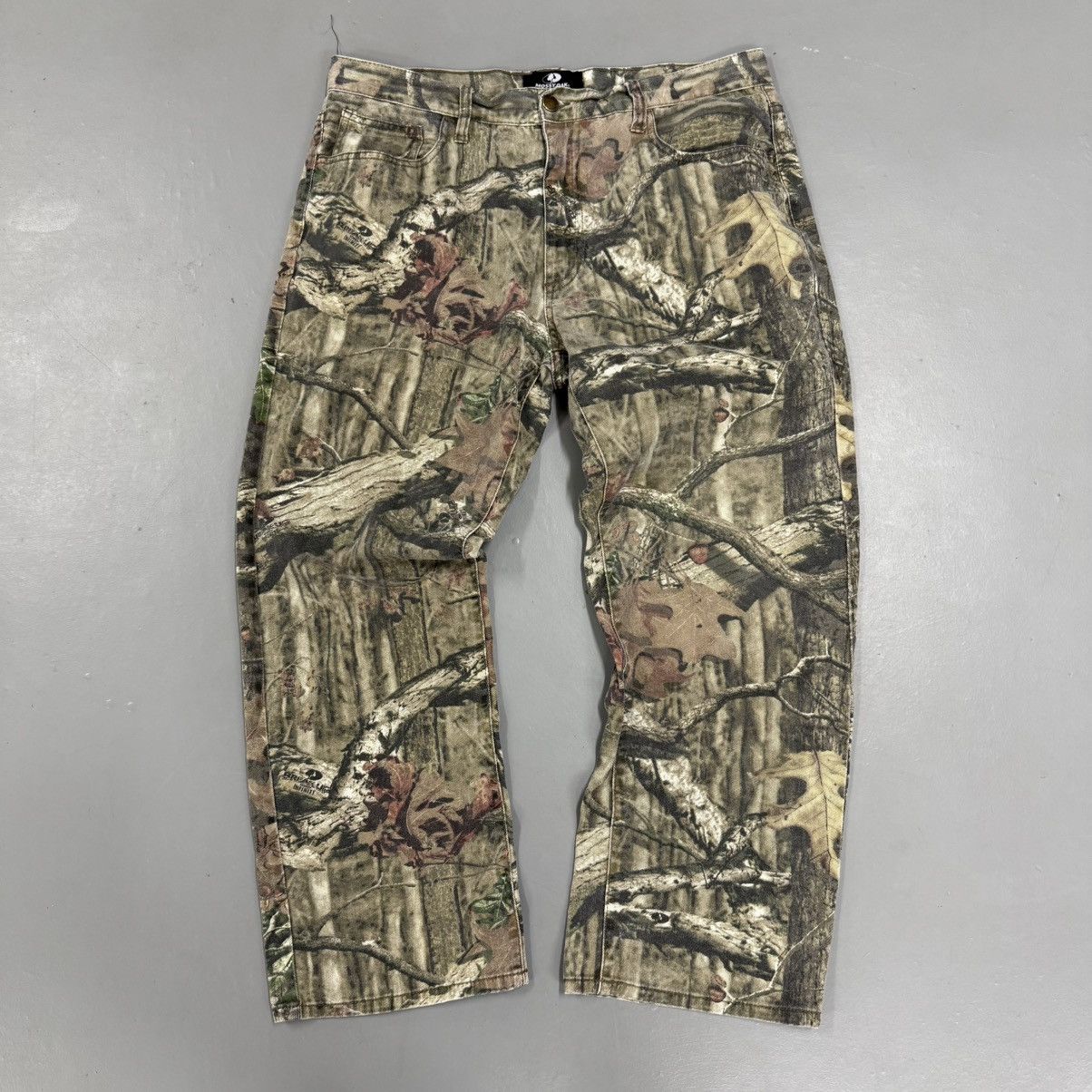 Mossy Oaks × Vintage 2000s Baggy Mossy Oak Camo Pants Size US 36 / EU 52 - 1 Thumbnail
