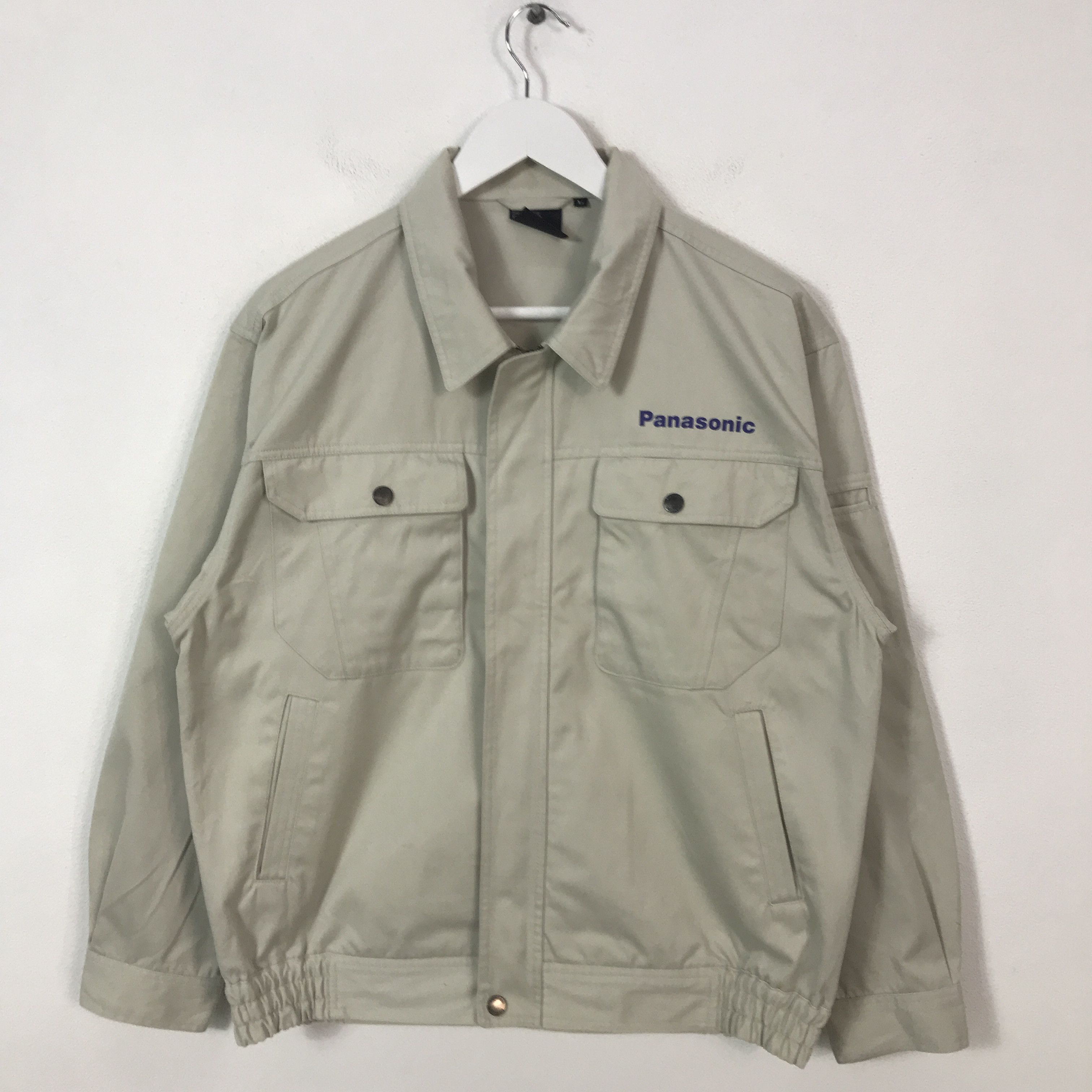 Japanese Brand Vtg Panasonic Japan Work Jacket K70B12 Size US L / EU 52-54 / 3 - 3 Thumbnail
