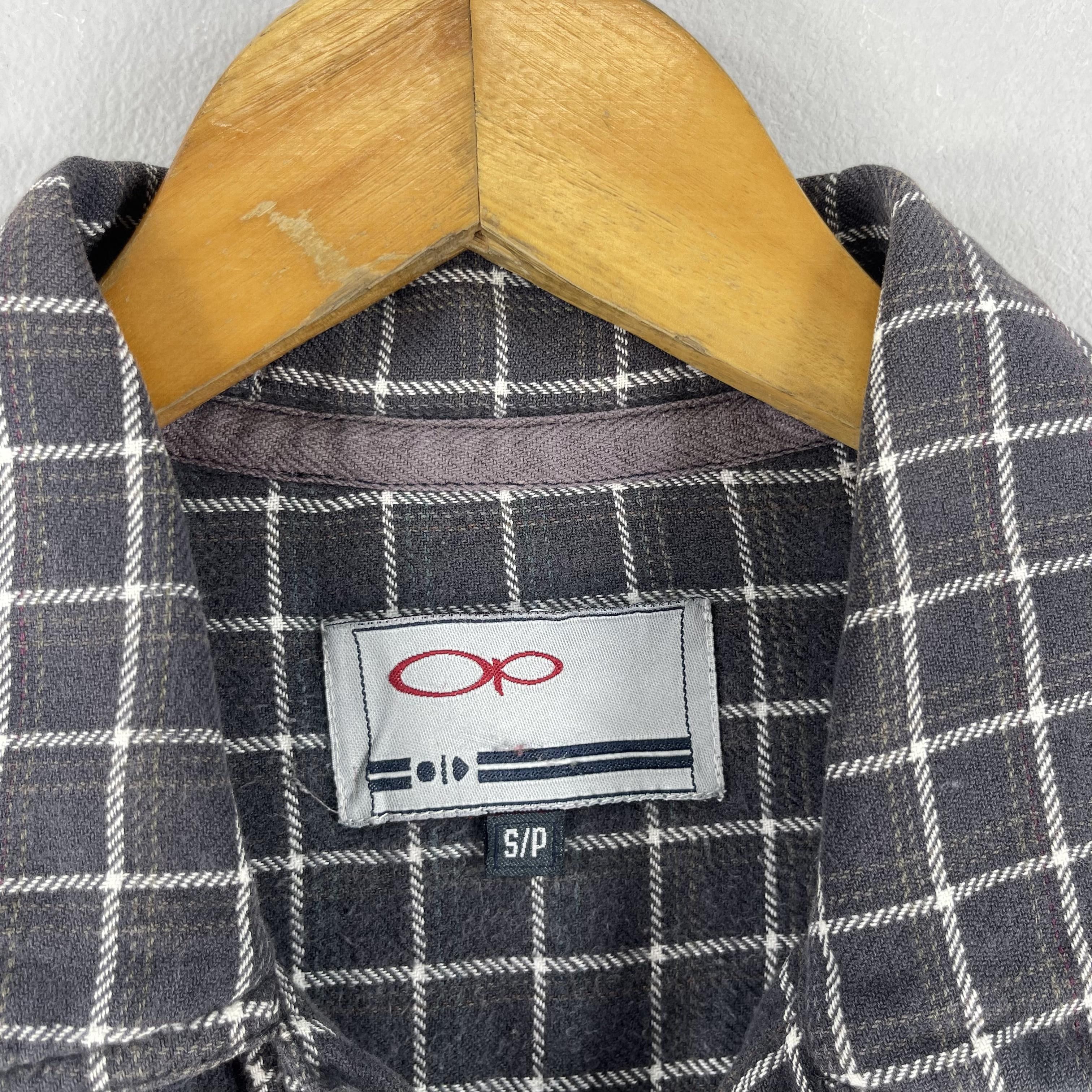 Flannel Vintage OCEAN PACIFIC Checkered Board Flannel Small Size US S / EU 44-46 / 1 - 6 Thumbnail