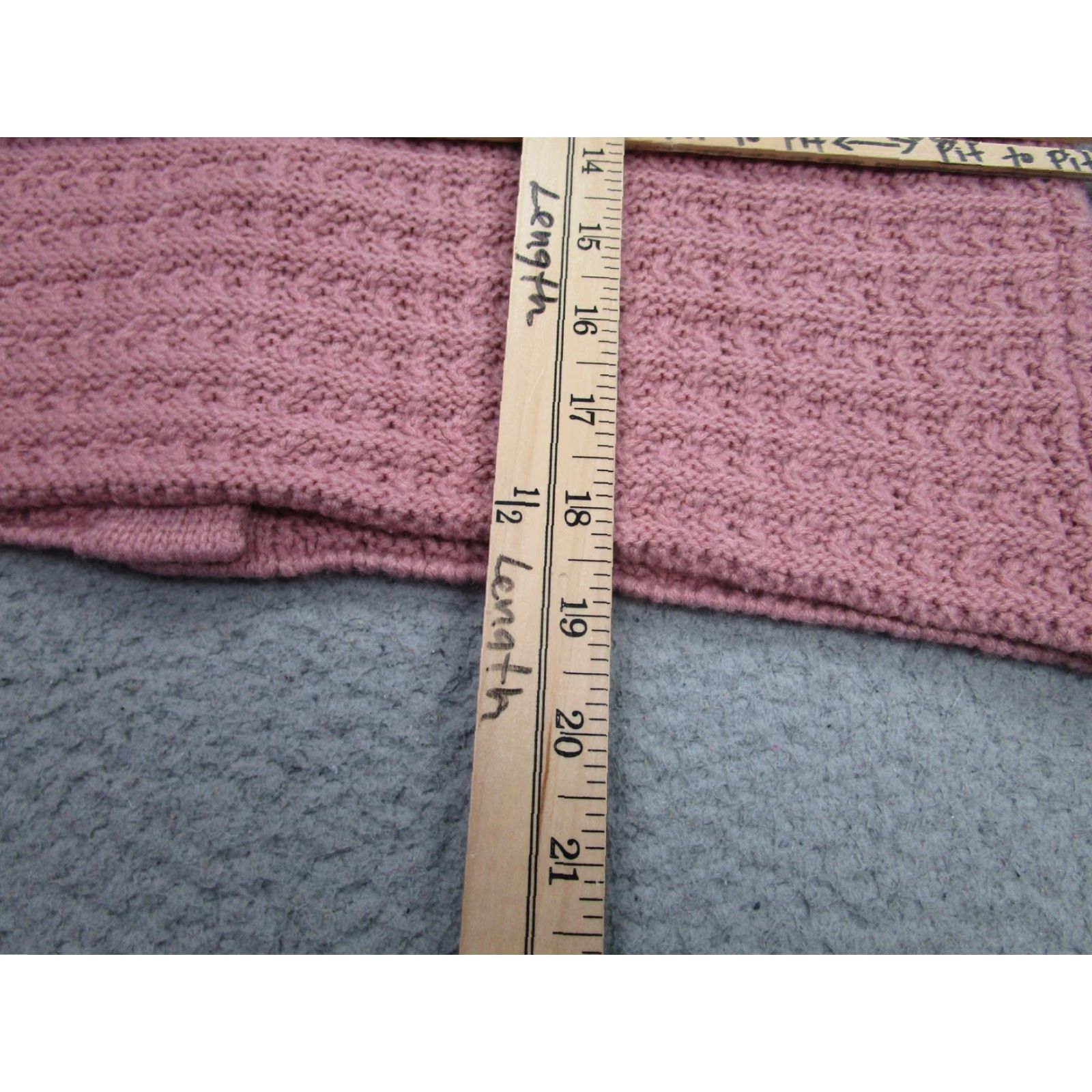 Vintage By Design Cardigan Sweater Womens L Pink Knit Button Top Academia Fairy Preppy Size L / US 10 / IT 46 - 7 Thumbnail