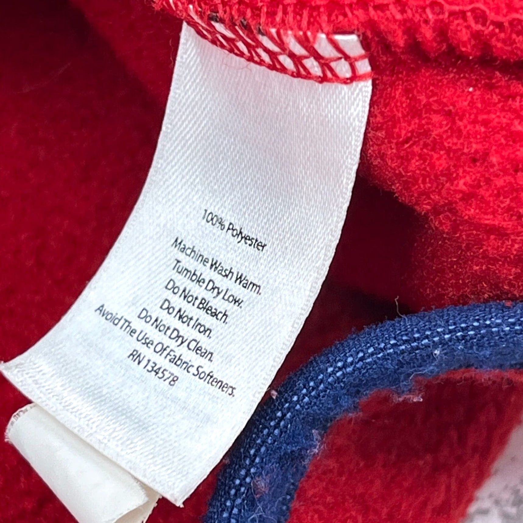 Vineyard Vines Vineyard Vines Sweater Men L Red Fleece Mock Neck Pullover Zip Button Logo Embroidered Classic Preppy Sports Mens Size US L / EU 52-54 / 3 - 7 Thumbnail