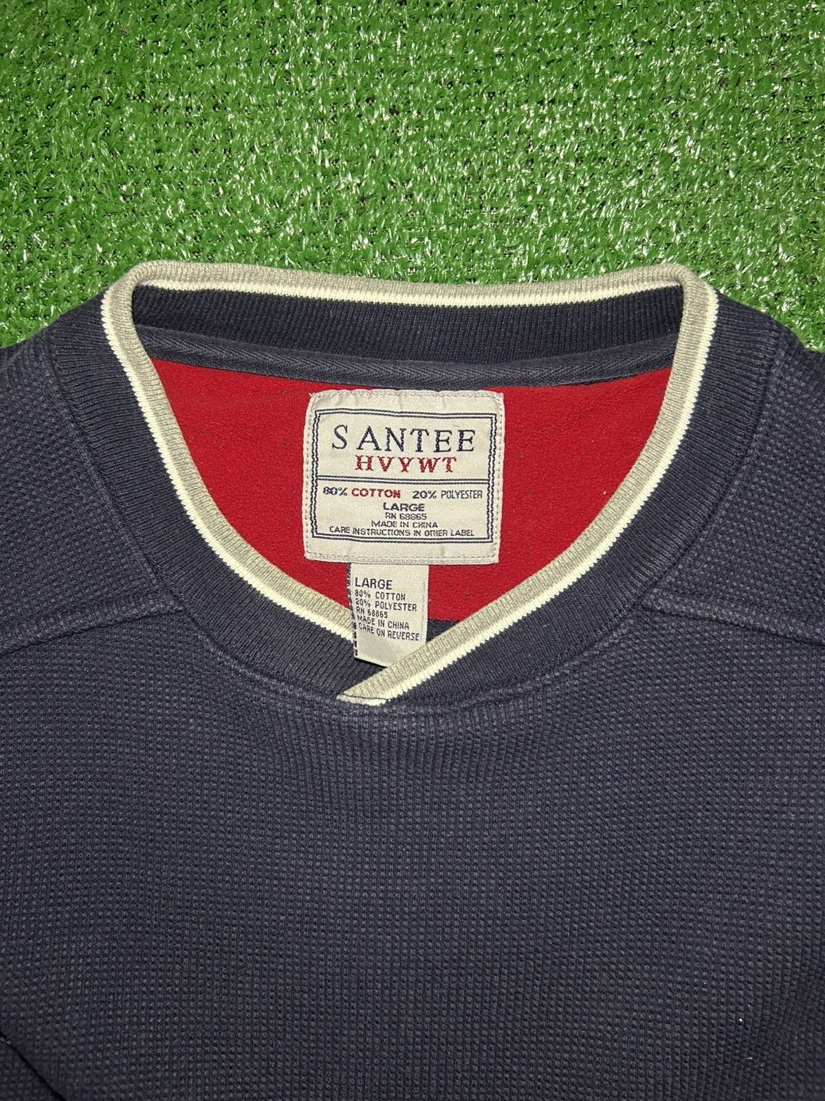 Vintage Knitted Crewneck Sweater Size US L / EU 52-54 / 3 - 2 Thumbnail