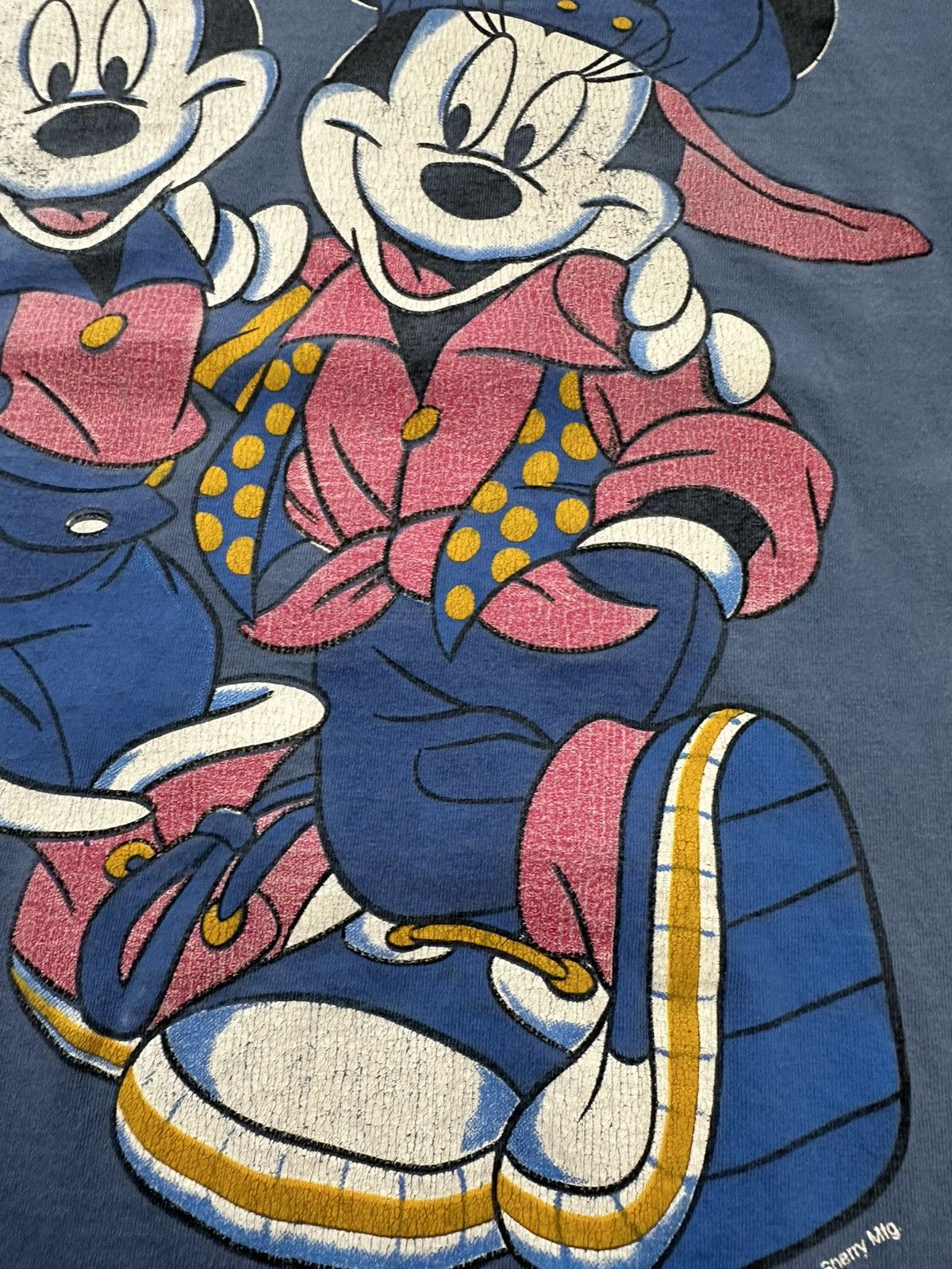 Disney Vintage 90s Disney Mickey Minnie Double Sided Florida Shirt Size US M / EU 48-50 / 2 - 9 Thumbnail