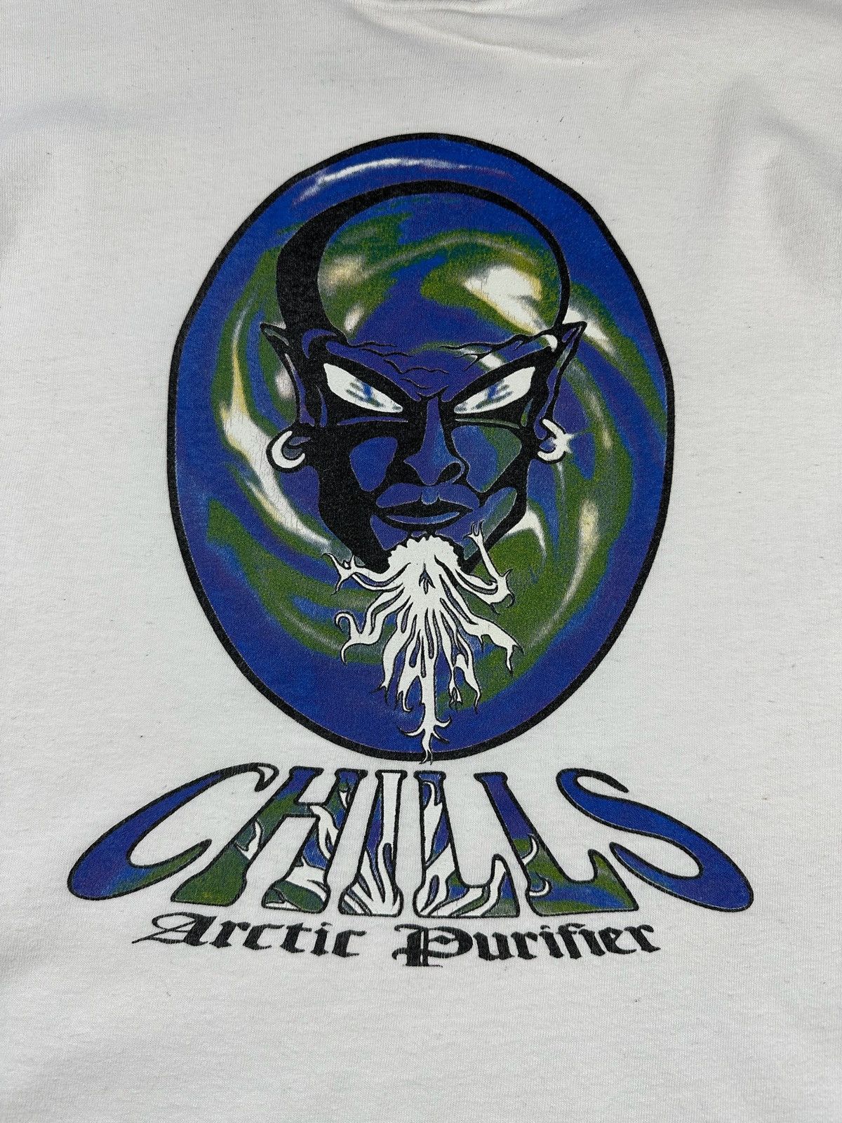 Vintage Rare Vintage 1993 Chills wear by heartland tee acid trance Size US XL / EU 56 / 4 - 6 Thumbnail