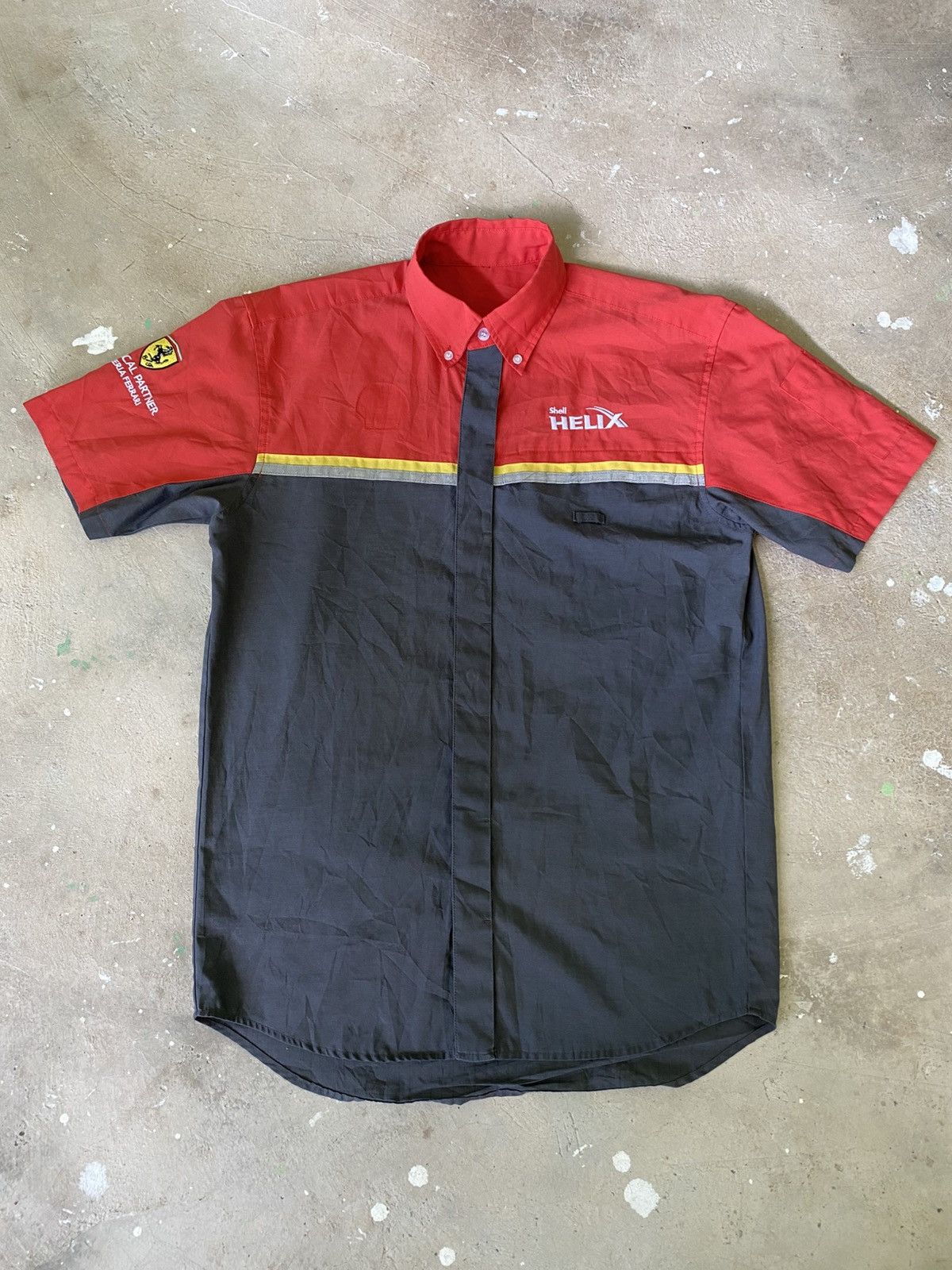 Sports Specialties Shell Helix Scuderia Ferrari Work Shirt Not For Sale Size US M / EU 48-50 / 2 - 1 Thumbnail