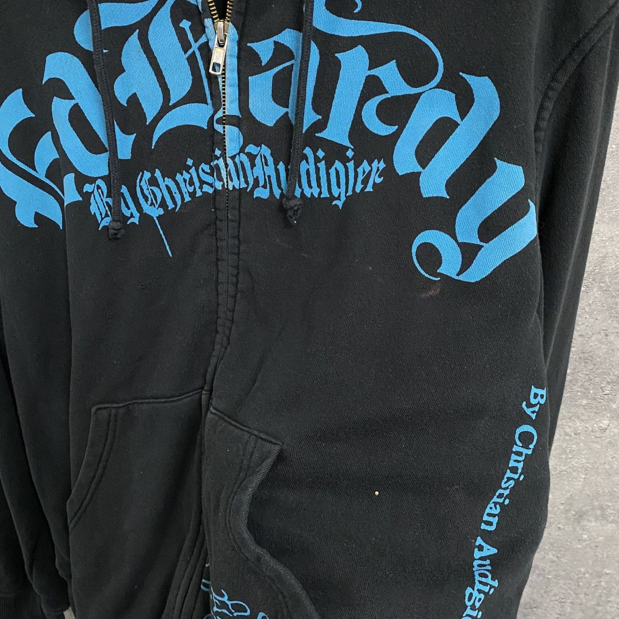 Ed Hardy VINTAGE Y2K ED HARDY ZIP HOODIE ALL OVER PRINTED Size US L / EU 52-54 / 3 - 9 Thumbnail