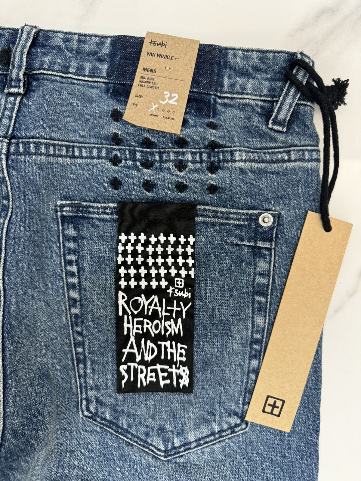 Ksubi Van Winkle Kult side zip skinny fit jeans Size US 32 / EU 48 - 8 Thumbnail