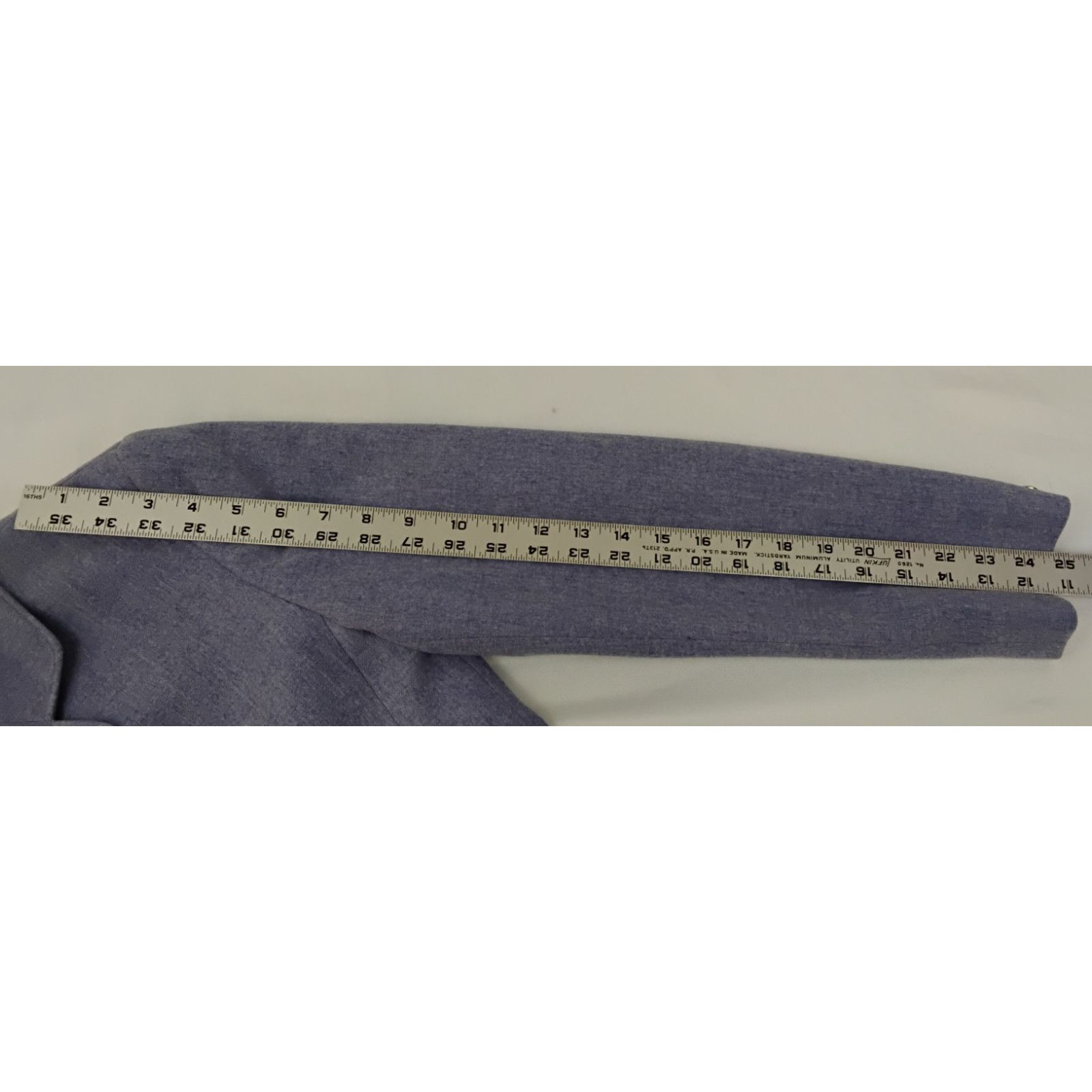Pendleton Pendleton Cropped Blazer Women's 8 Periwinkle Vintage 80s Size M / US 6-8 / IT 42-44 - 13 Thumbnail