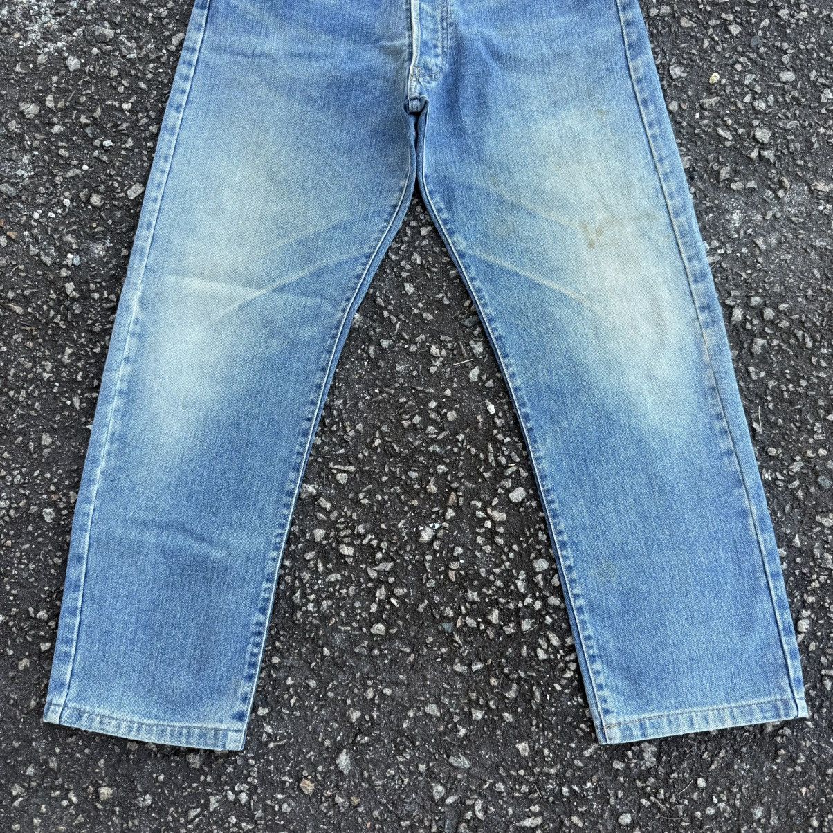 Armani Vintage Armani Jeans Button Fly Rusty Faded Denim Jean Size US 31 - 4 Thumbnail