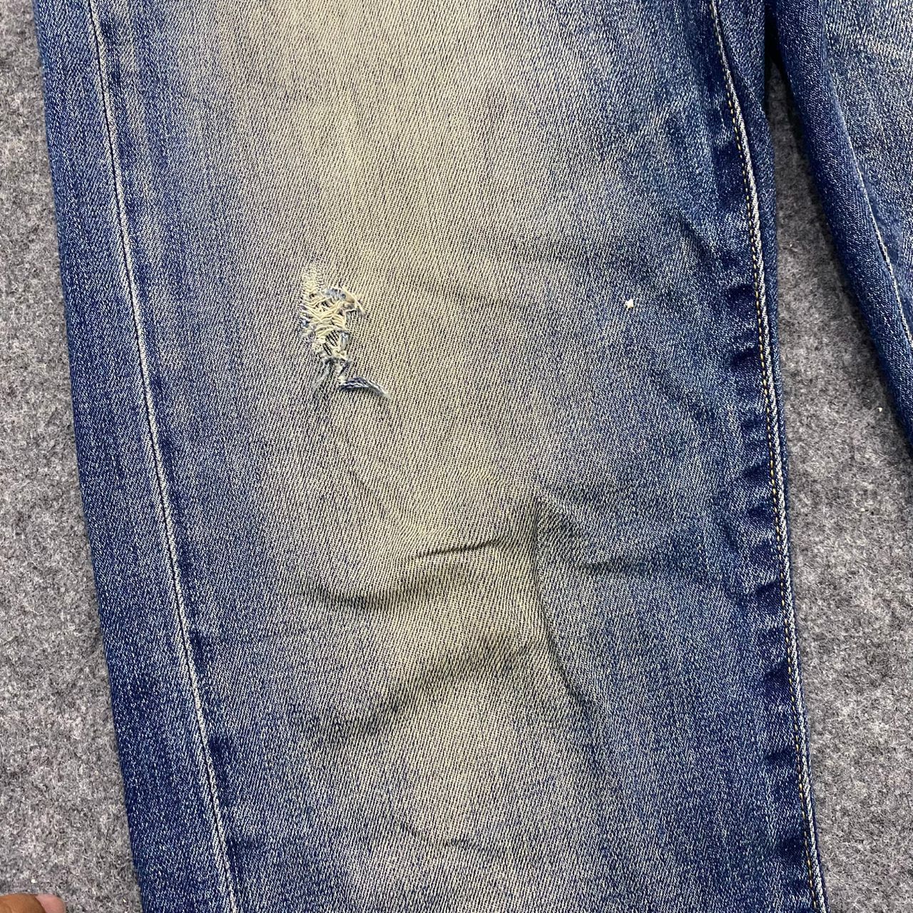 Uniqlo 💥Best Offer💥Vintage Uniqlo Jeans Distressed Denim Size US 32 / EU 48 - 11 Thumbnail