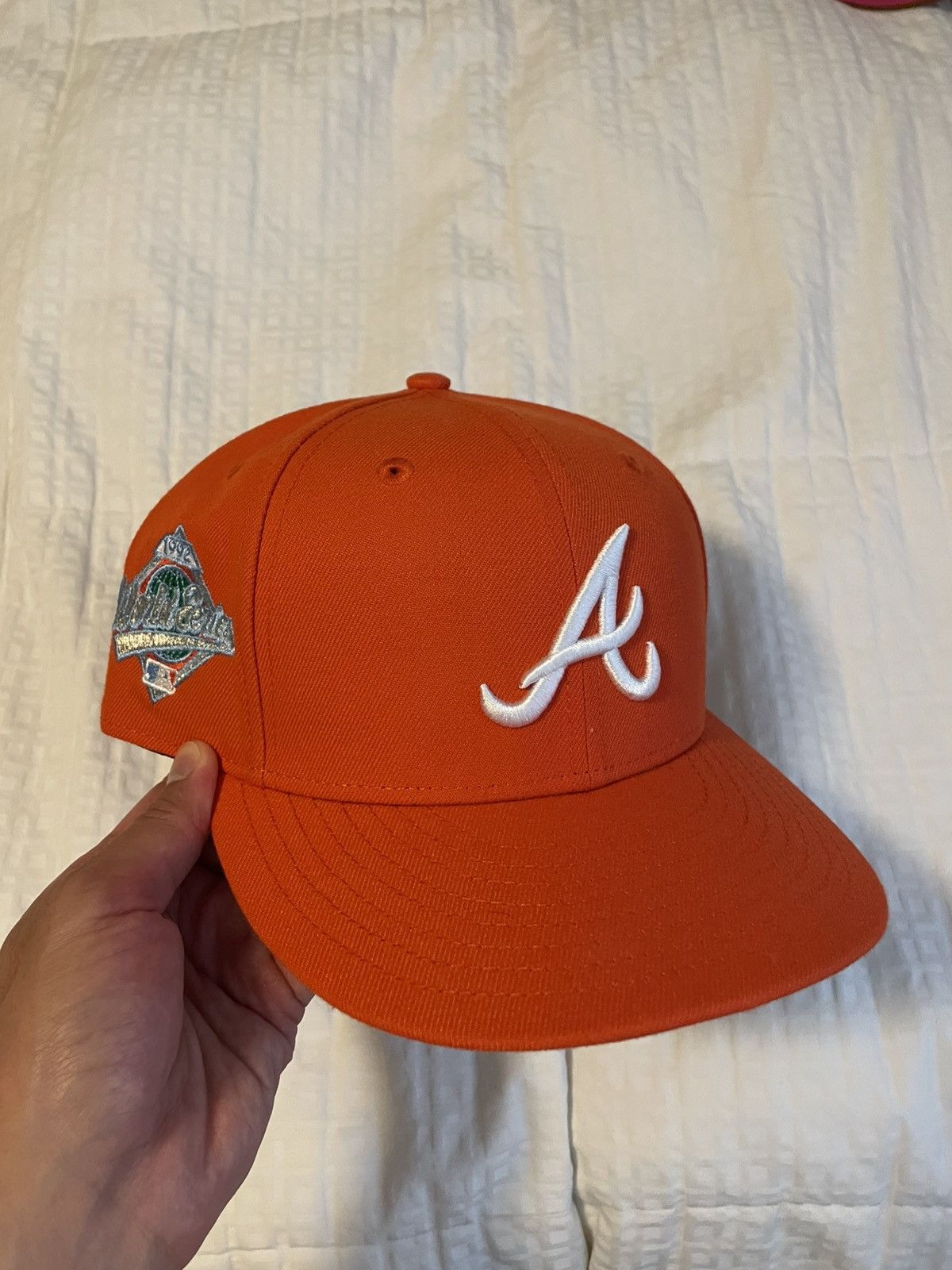 Hat Club Atlanta braves ❄️🍊(7 1/8) Size ONE SIZE - 1 Thumbnail