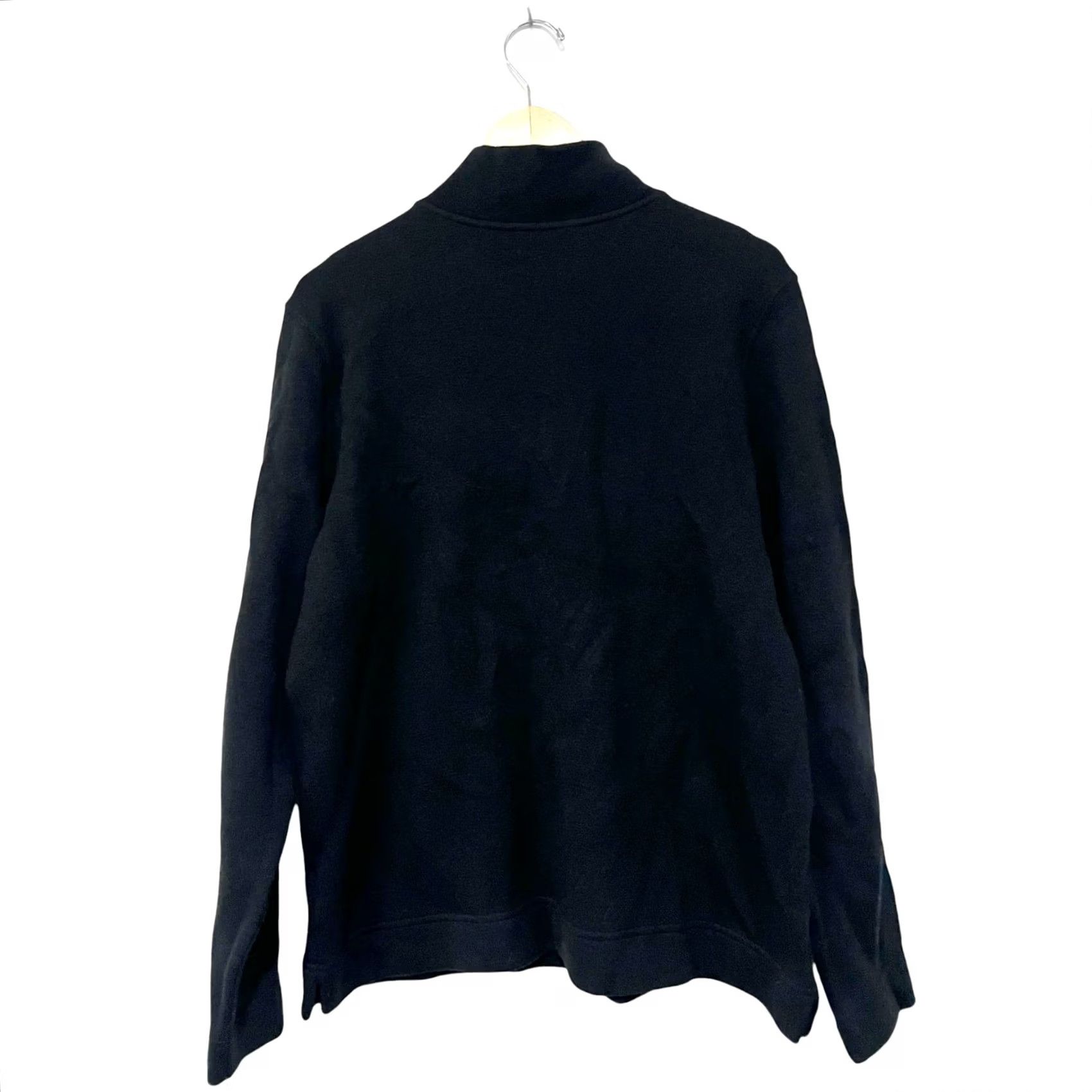Banana Republic Banana Republic Wool Blend 1/4 Zip Sweater Pullover Black Mens Size L Size US L / EU 52-54 / 3 - 2 Thumbnail
