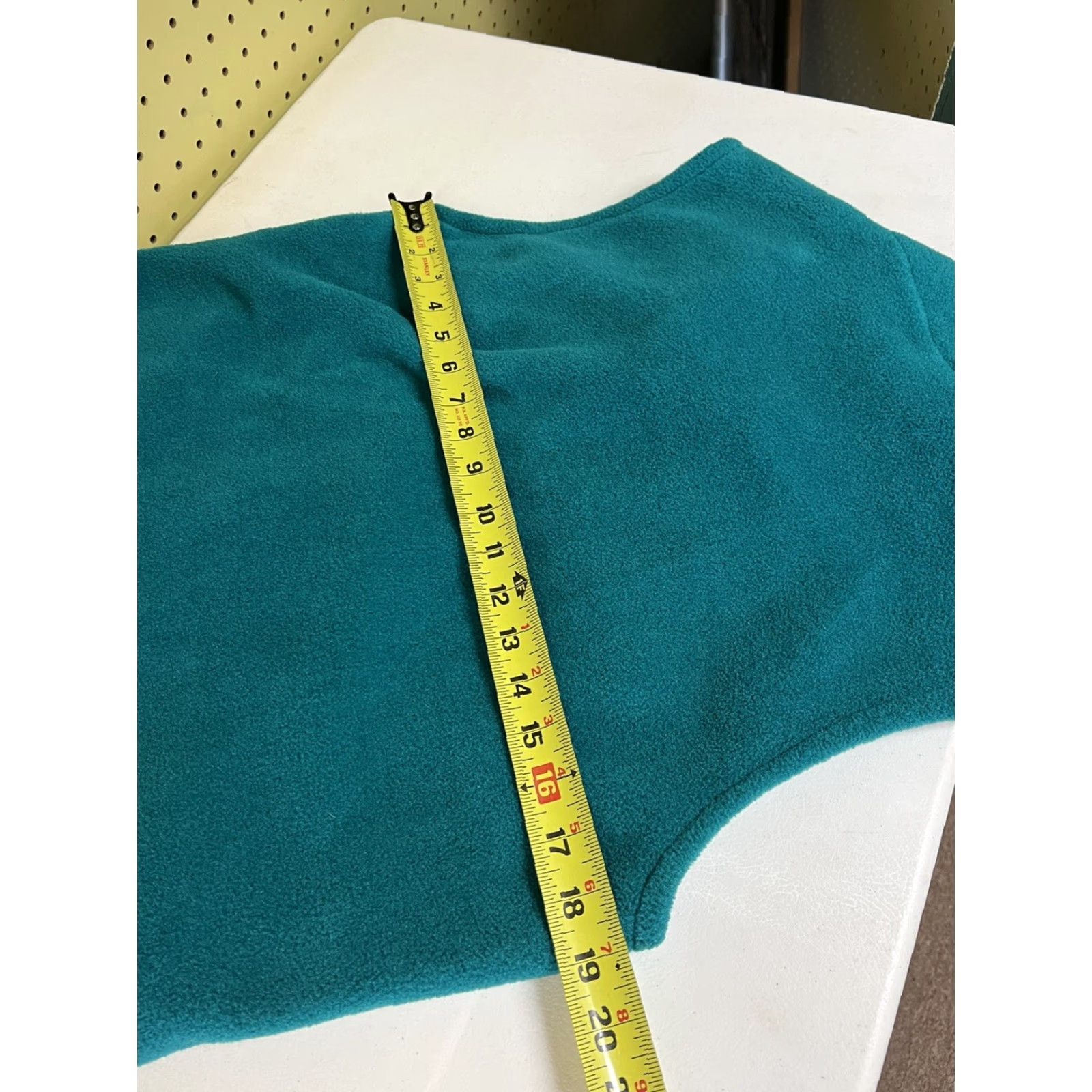 Vintage NWOT Green Zip Vest Okemo Race Team Fleece Winter Long Tail Lori Ford Vest Women M Green Winter 2020s? Size M / US 6-8 / IT 42-44 - 5 Thumbnail