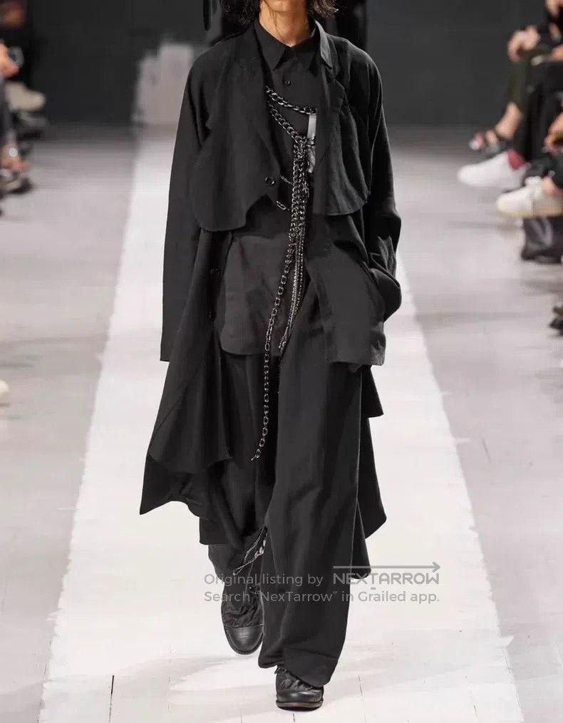 Yohji Yamamoto Yohji Yamamoto 24SS Yohji Yamamoto Wafer Swaying Windbreak Size US M / EU 48-50 / 2 - 7 Thumbnail