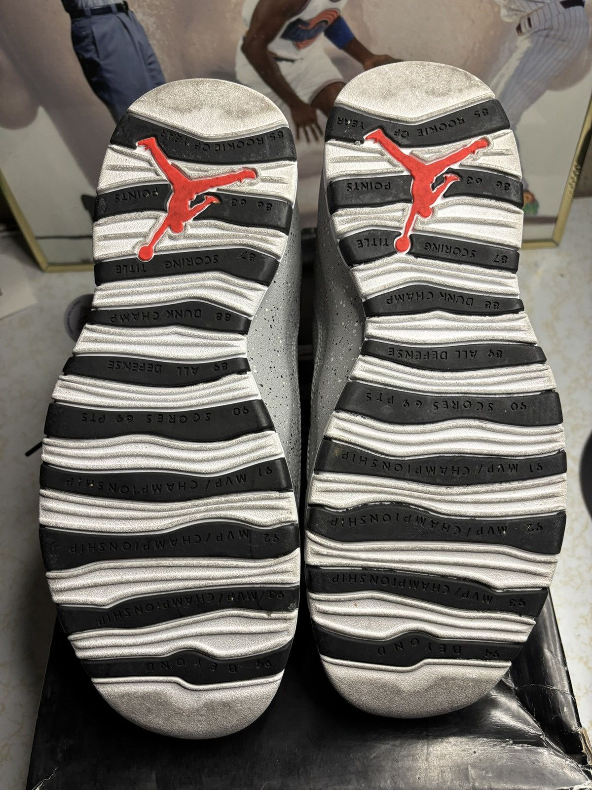 Jordan Brand Air Jordan 10 Retro grey Size US 10 / EU 43 - 5 Thumbnail
