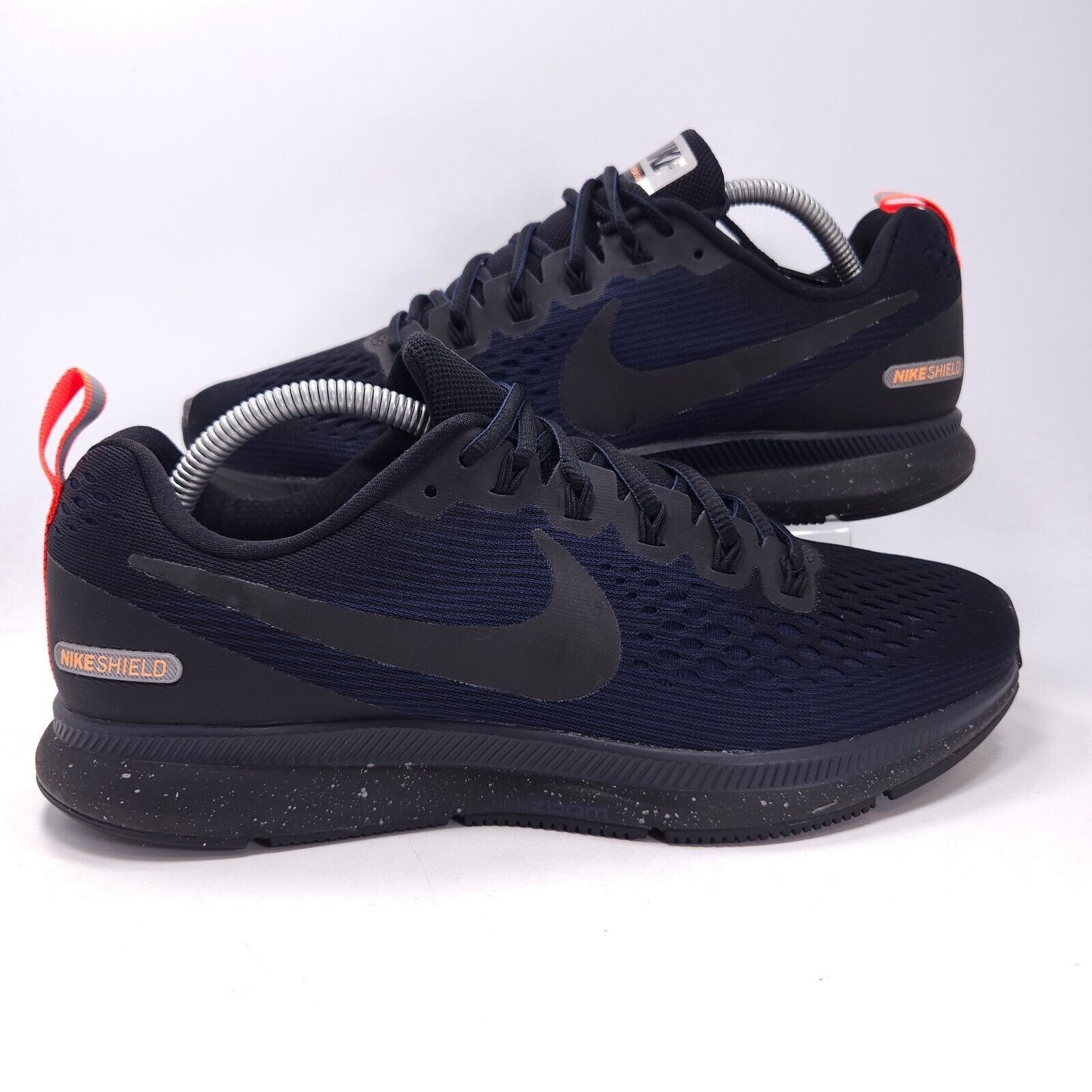 Nike Nike Air Shield Pegasus 34 Shoe Men Size 10 907327-001 Black Size US 10 / EU 43 - 6 Thumbnail