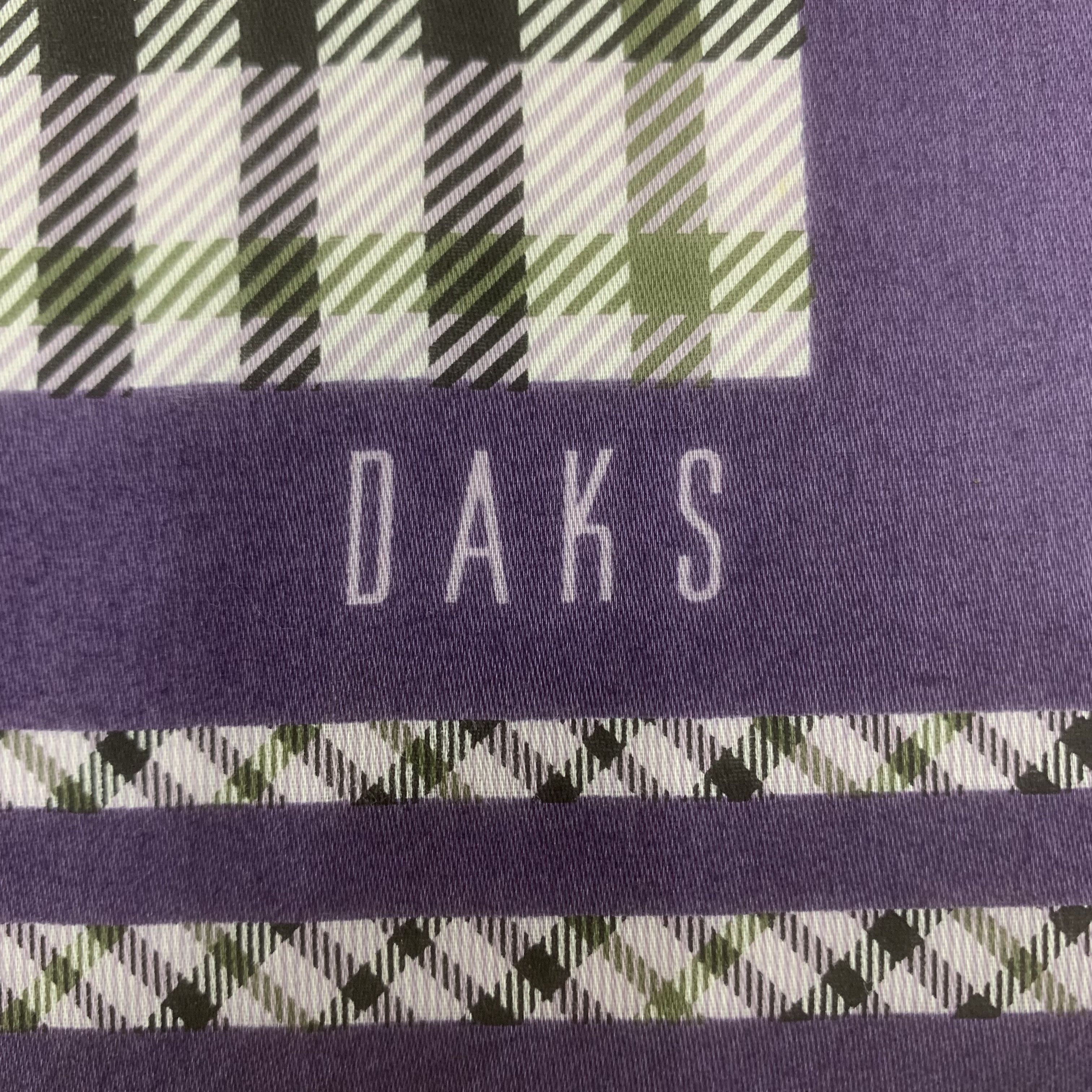 DAKS Daks Handkerchief Bandana Neckerchief Pocket Square Size ONE SIZE - 4 Thumbnail