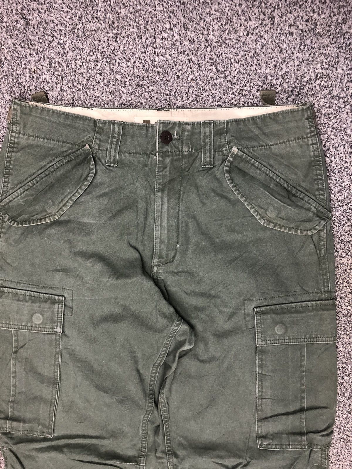 Japanese Brand × Vintage Japanese Brand GAP khakis Army Cargopants Size US 35 - 5 Thumbnail