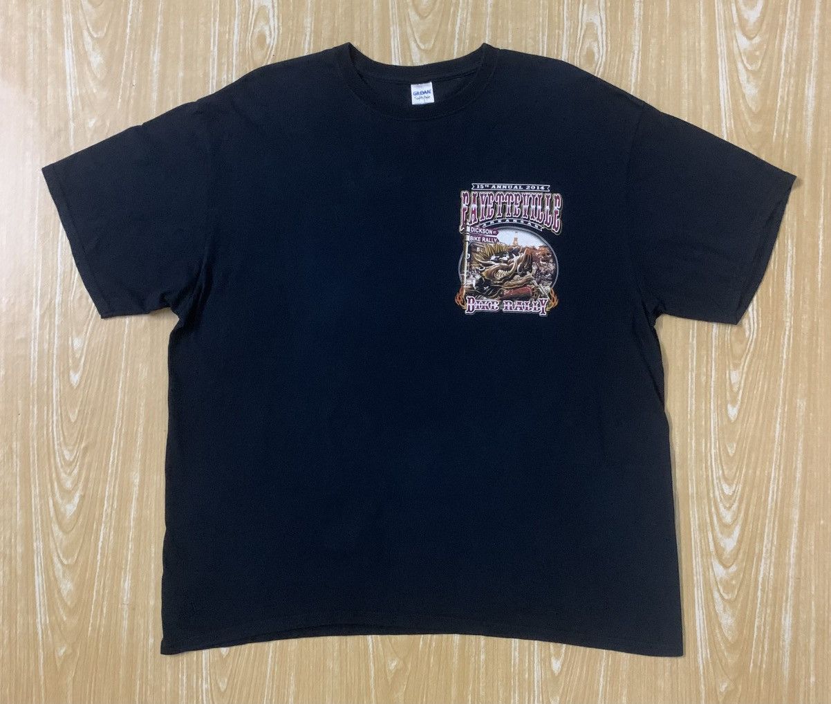 Other Fayetteville 15th Annual 2014 Hog Rider Bike Rally T Shirt Size US XXL / EU 58 / 5 - 3 Thumbnail