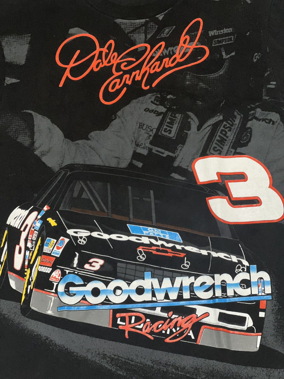 Vintage Vintage 1993 Dale Earnhardt Goodwrench Racing AOP Nascar Size US L / EU 52-54 / 3 - 4 Thumbnail