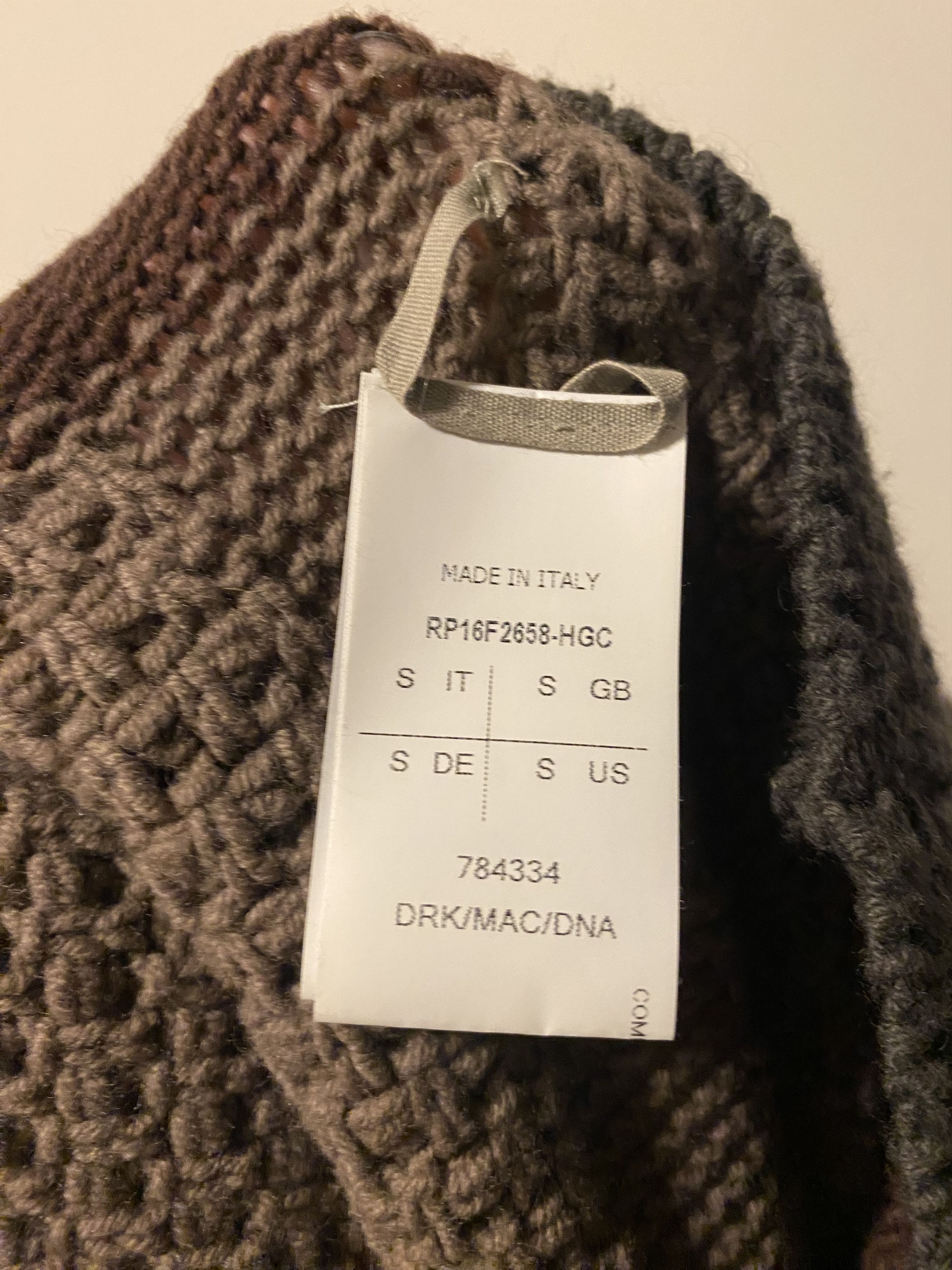 Rick Owens Rick Owens Mastodon FW 16 Size US S / EU 44-46 / 1 - 4 Thumbnail