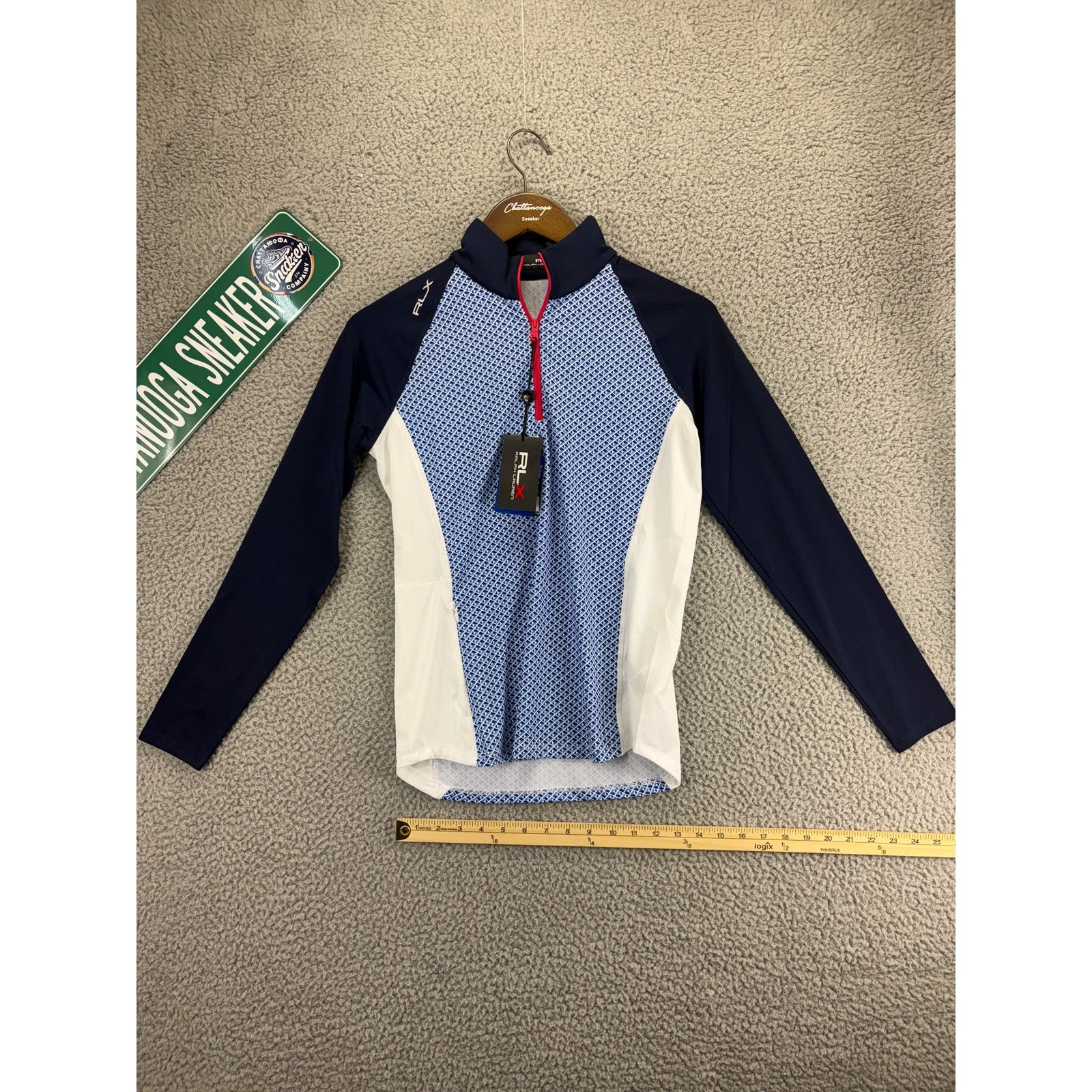 Ralph Lauren Ralph Lauren Polo RLX Golf Long Sleeves Shirt Women XS Blue Size XS / US 0-2 / IT 36-38 - 1 Thumbnail