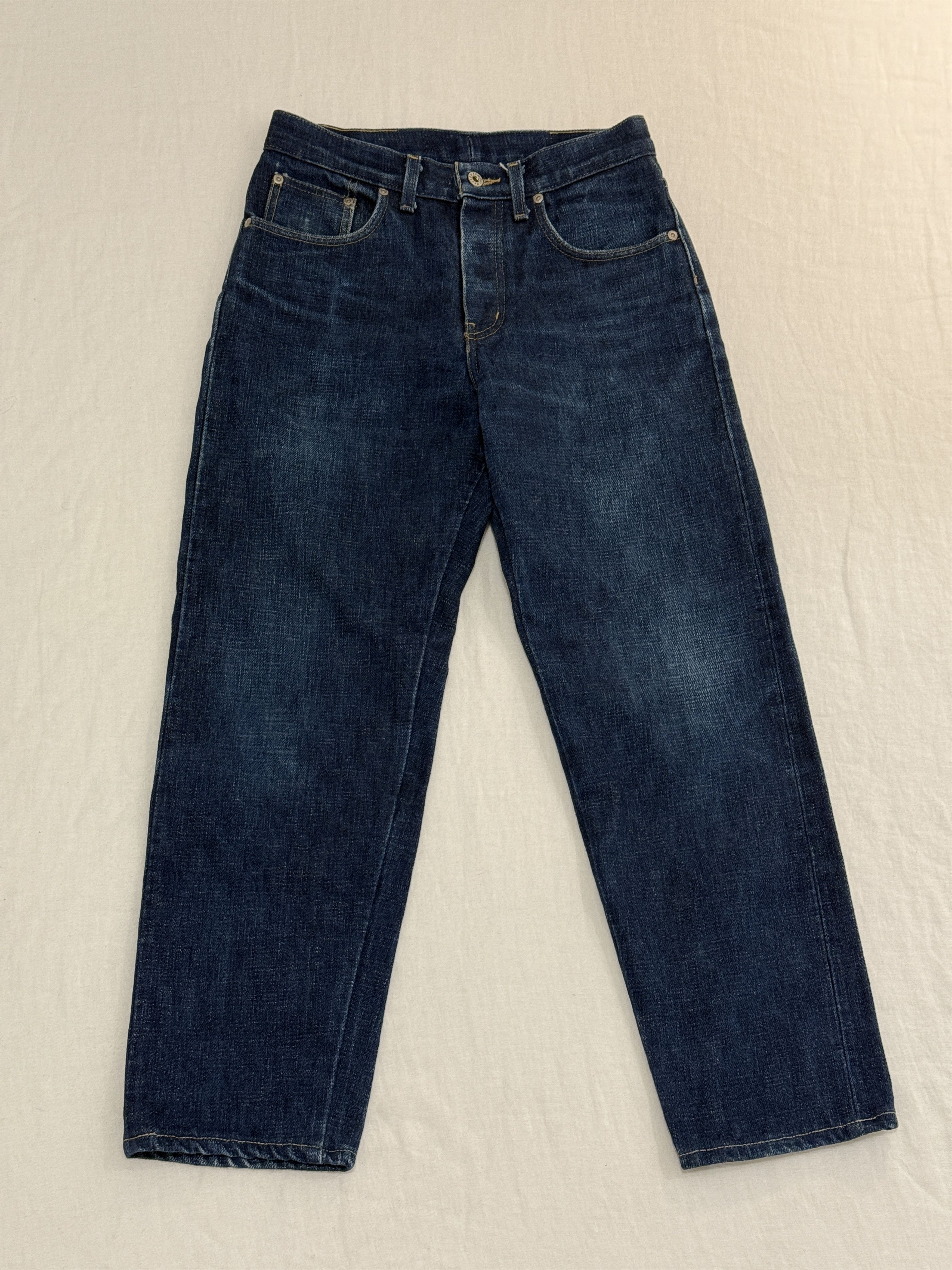 Naked & Famous Elephant 9 "Wild Blue" Selvedge Denim Jeans Size US 29 - 2 Thumbnail