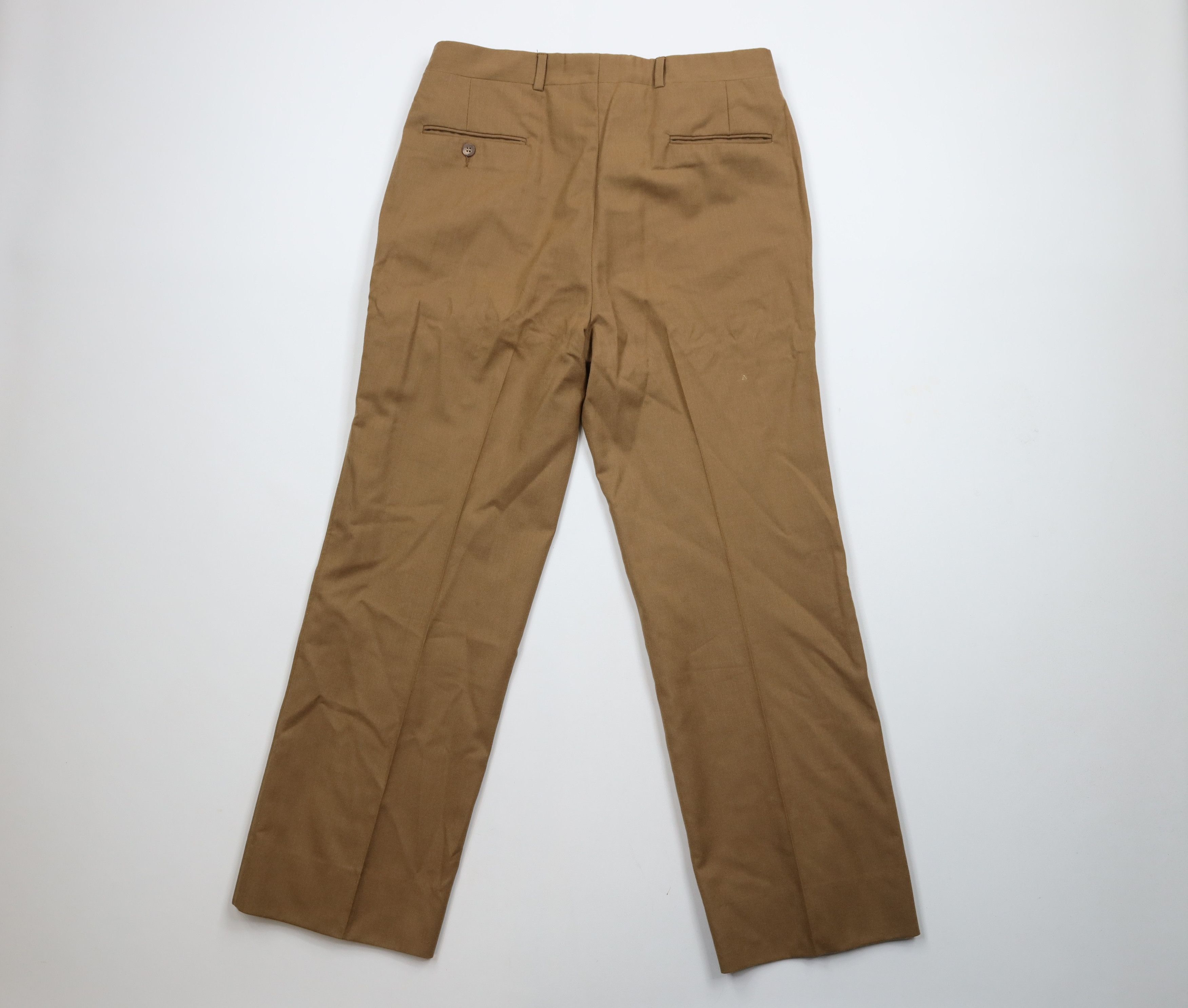 Vintage Vintage 70s Streetwear Wide Leg Bell Bottoms Chino Pants USA Size US 34 / EU 50 - 9 Thumbnail