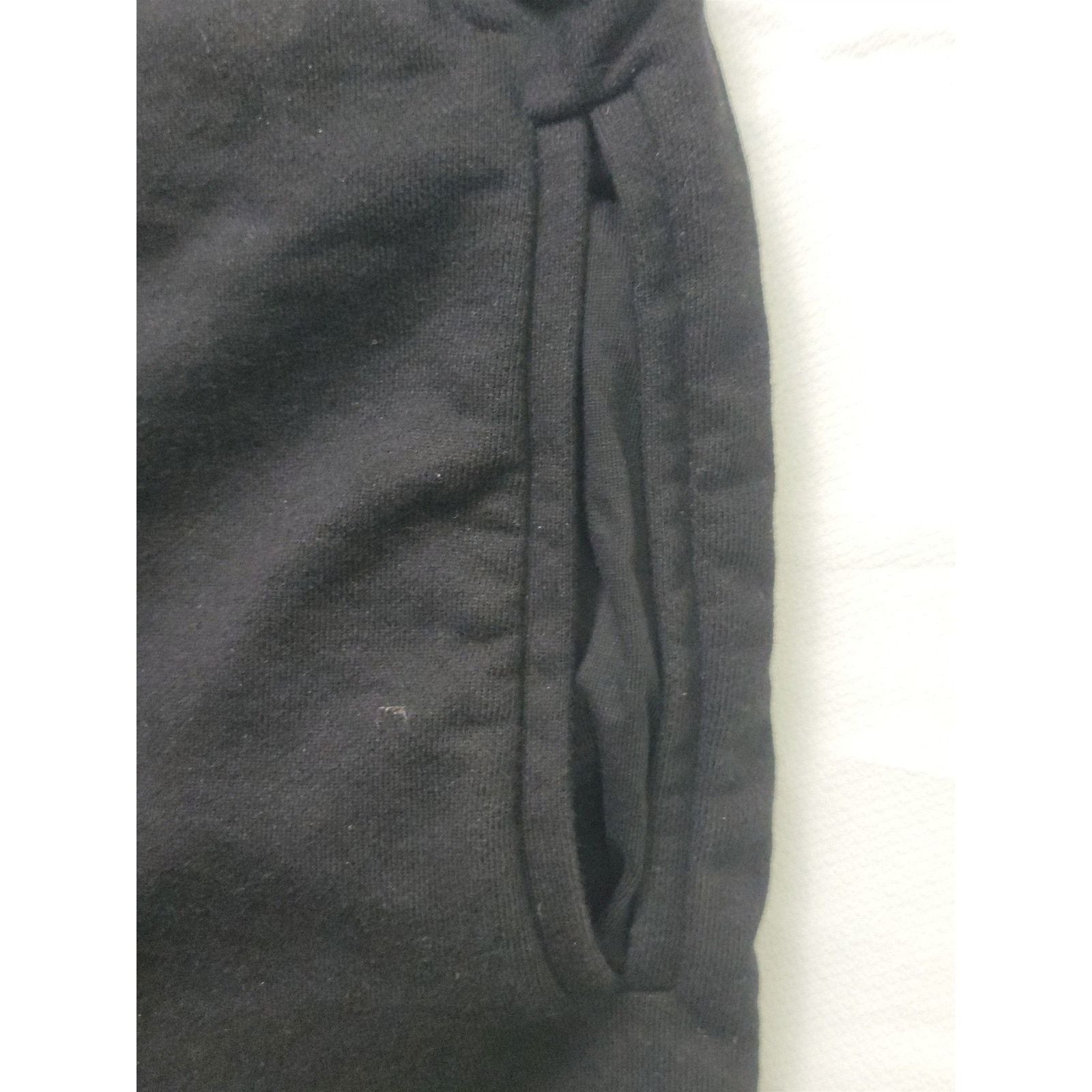 The Unbranded Brand Women Black Medium Fleece Shorts I Just Can't Stop Finessin Size 28" / US 6 / IT 42 - 4 Thumbnail