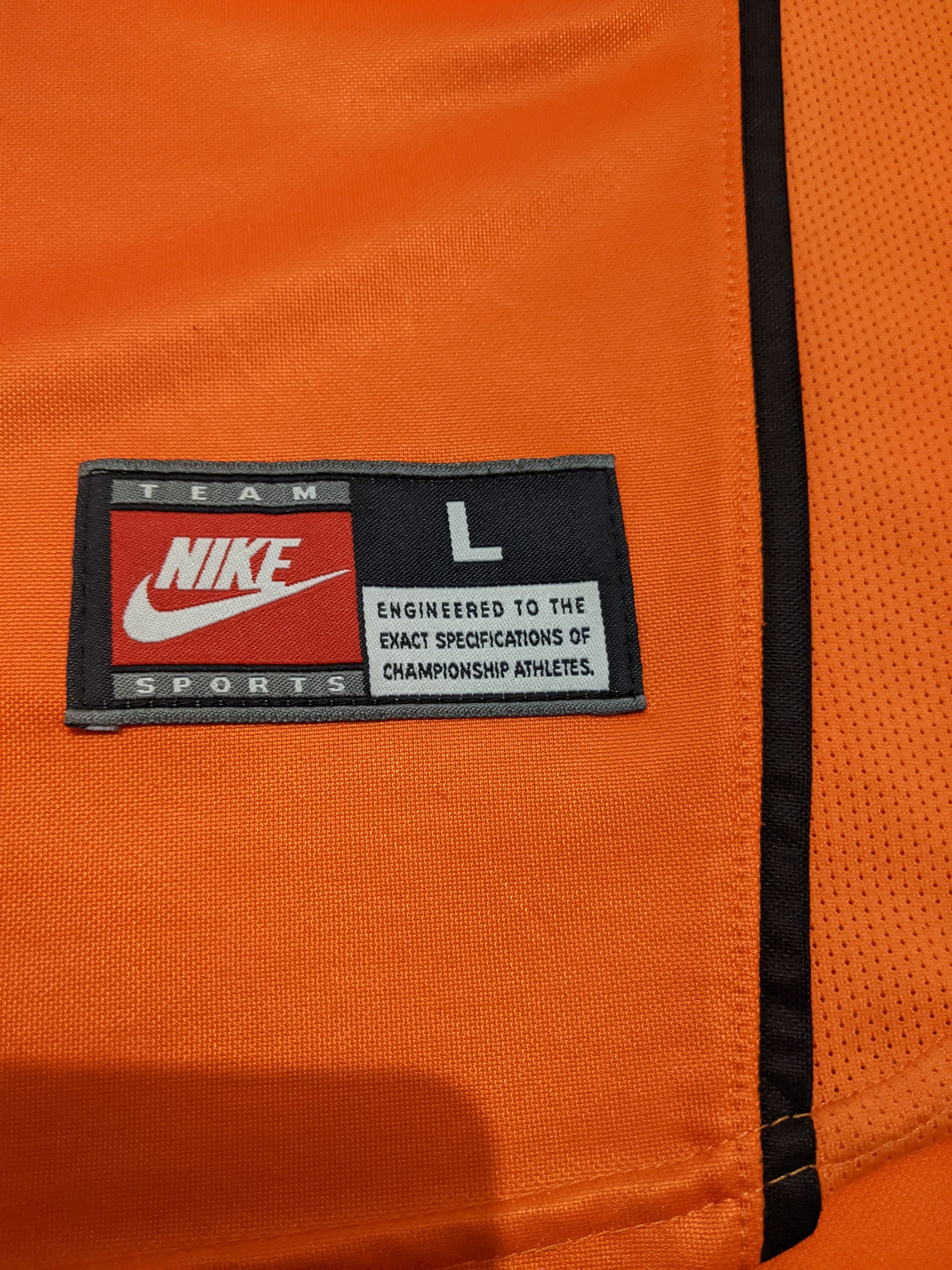 Nike Nederland home worlds cup 1998 jersey football shirt Size US L / EU 52-54 / 3 - 8 Thumbnail