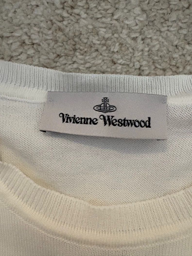 Vivienne Westwood vivienne westwood White knit short sleeves Size XXS / US 00 / IT 34 - 2 Thumbnail