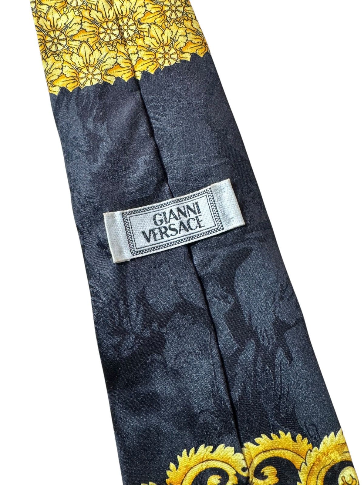 Versace Gianni Versace vintage silk tie baroque Medusa Size ONE SIZE - 7 Thumbnail