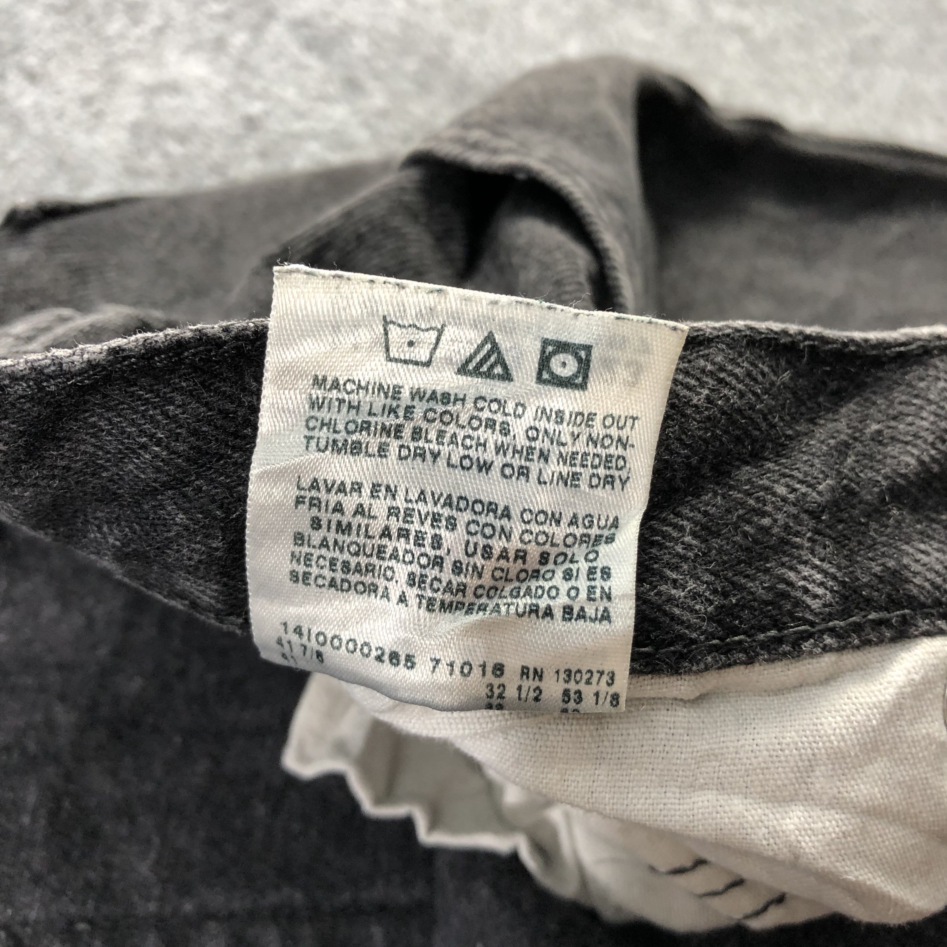 Vintage Vintage Faded Black Wrangler Jeans-J2330 Size US 39 - 9 Thumbnail