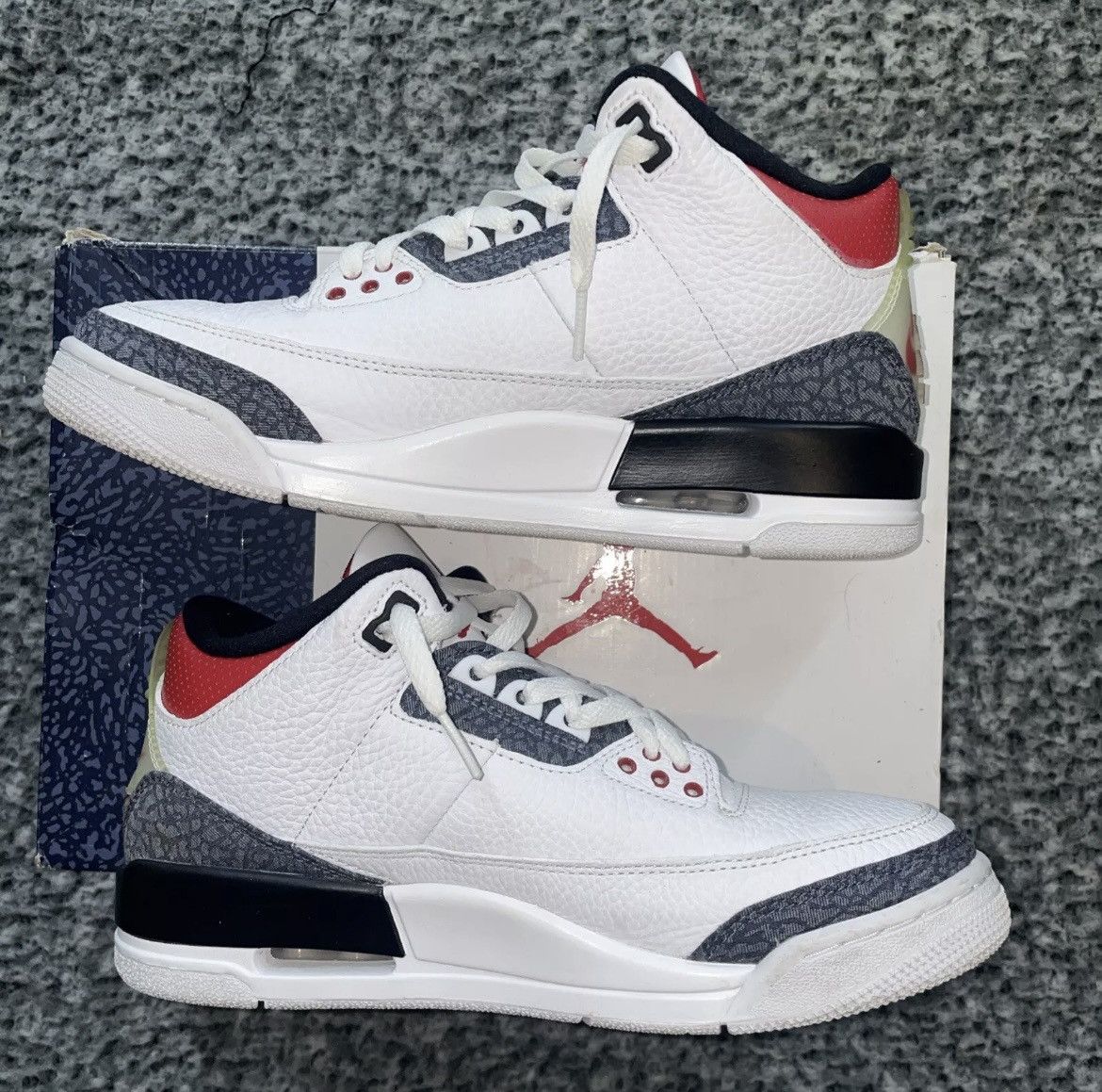 Jordan Brand Air Jordan 3 Denim Retro Size US 8.5 / EU 41-42 - 2 Thumbnail