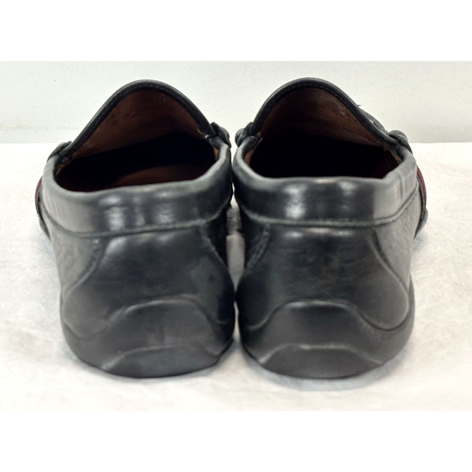 Allen Edmonds ALLEN EDMONDS Highway 1 Casual Horsebit Driving Loafers Black Leather 7.5 EE Men Shoes Size US 8 / EU 41 - 5 Thumbnail