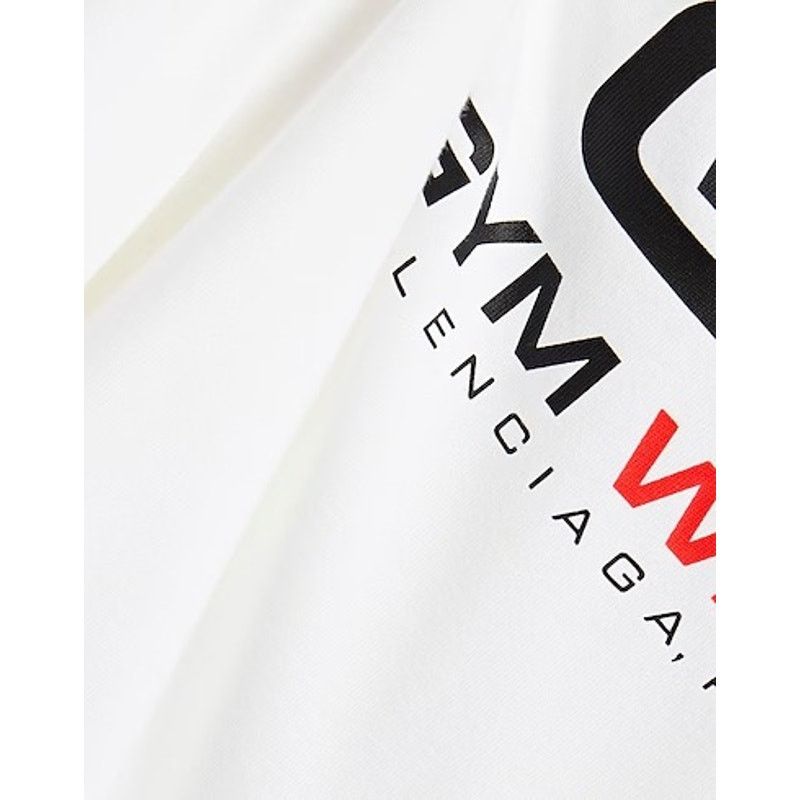 Balenciaga o1alis Dup / Unisex T-Shirt in White Size XL / US 12-14 / IT 48-50 - 4 Thumbnail